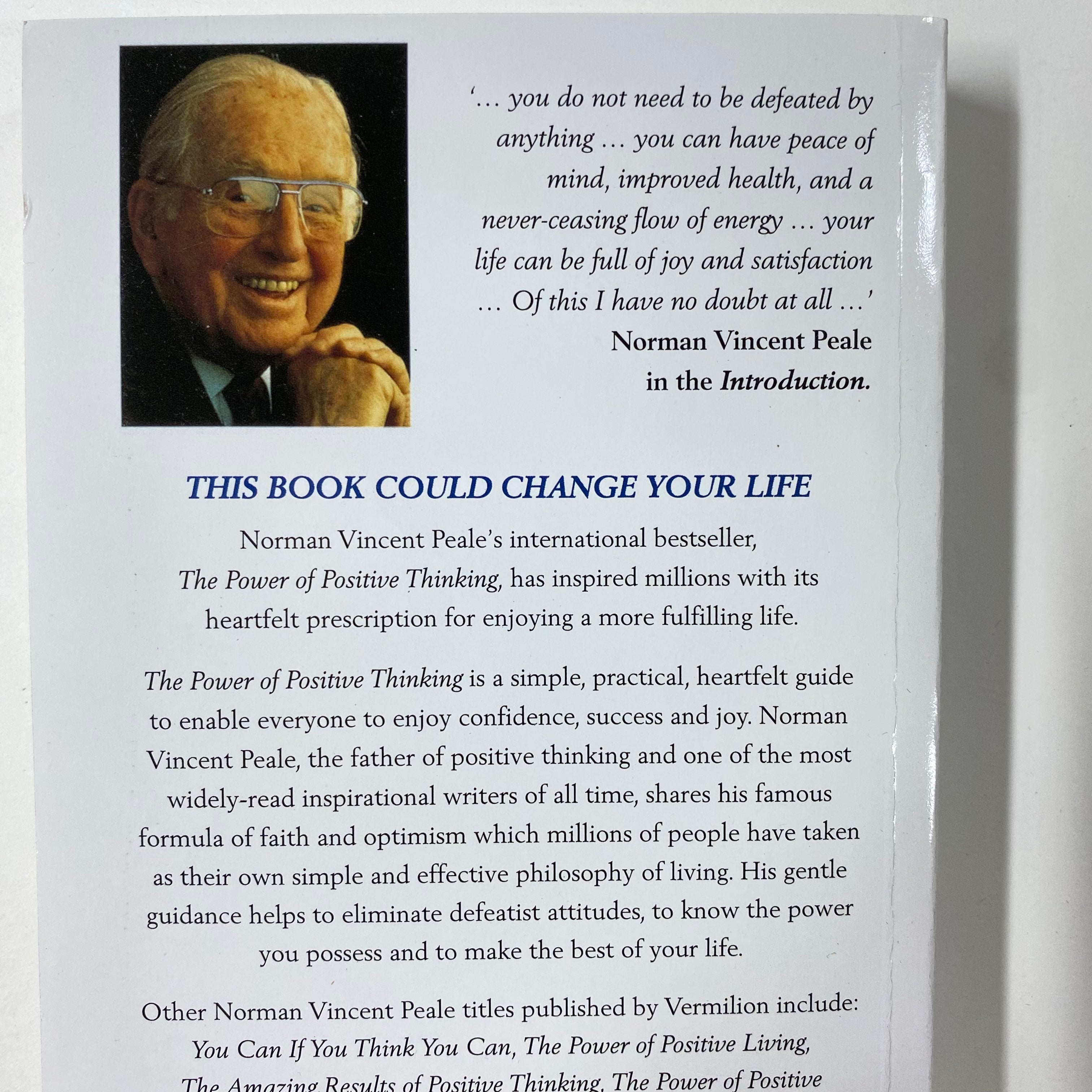 The Power Of Positive Thinking - Spectrawide Bookstore