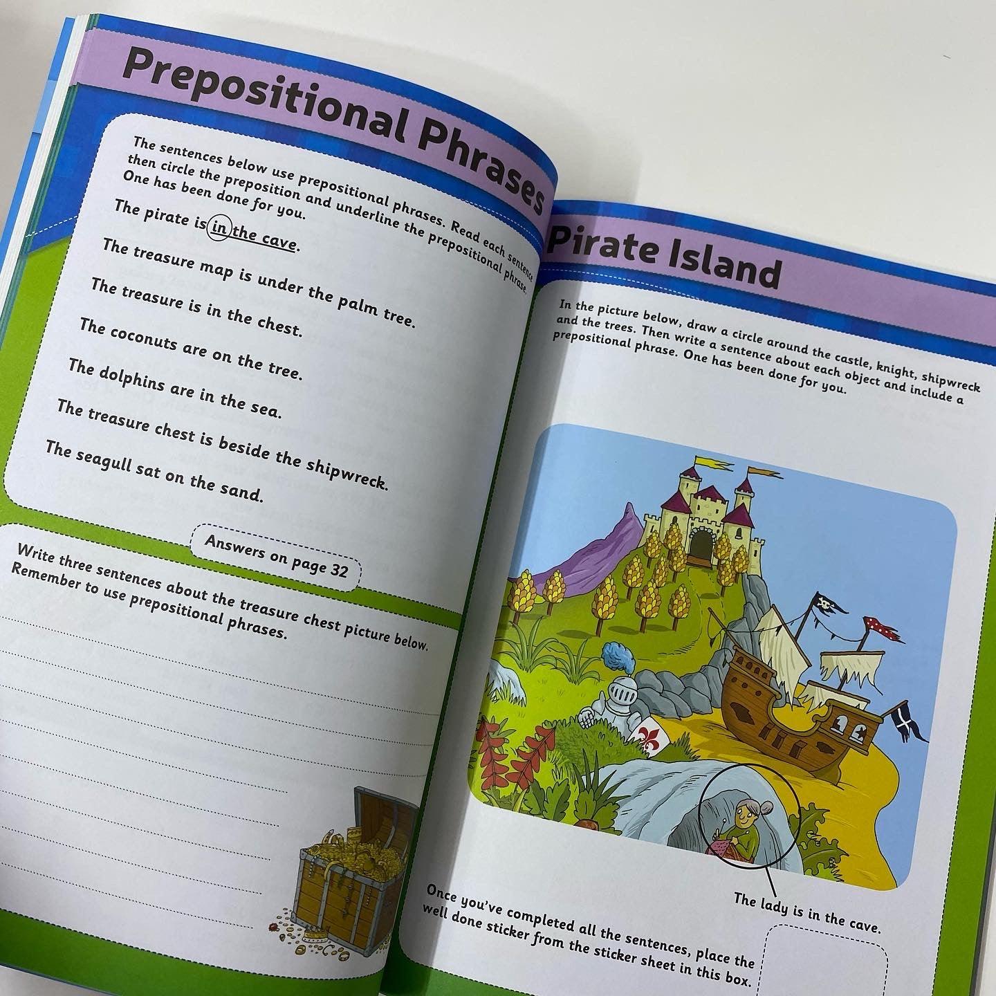 Leap Ahead Bumper Workbook - English and Maths - With Fun Activities and Stickers 7+ - Spectrawide Bookstore