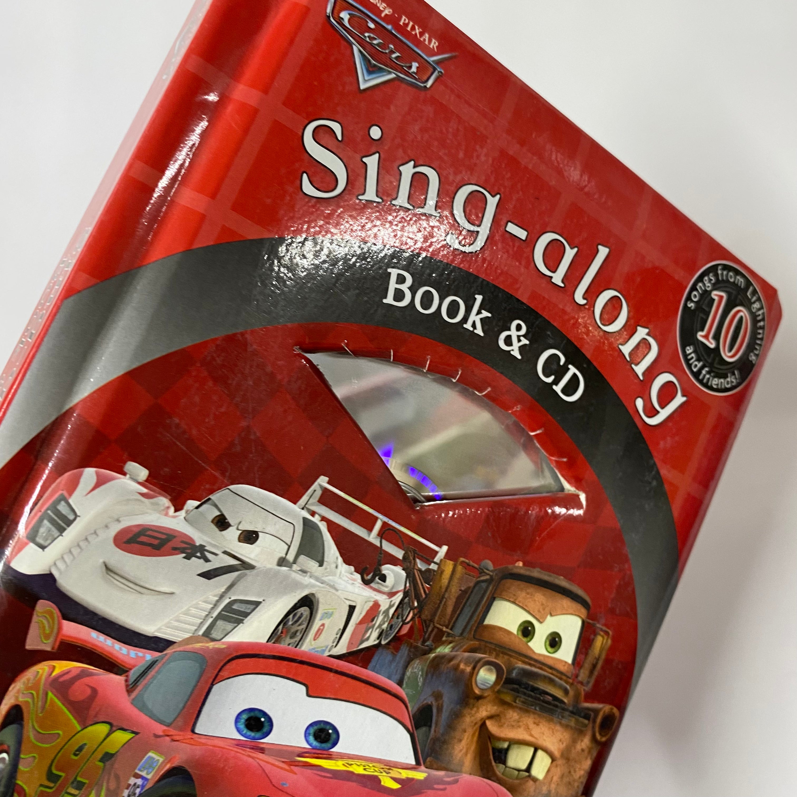 Disney Pixar Cars Sing - Along Book & CD - Spectrawide Bookstore