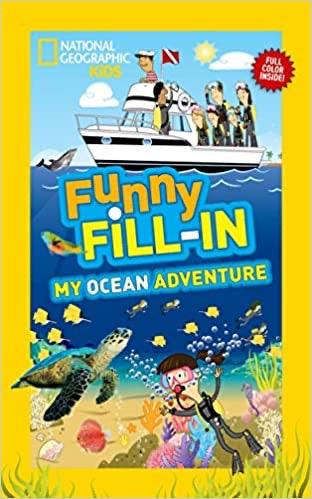 NATIONAL GEOGRAPHIC KIDS - FUNNY FILL-IN - MY OCEAN ADVENTURE - Spectrawide Bookstore