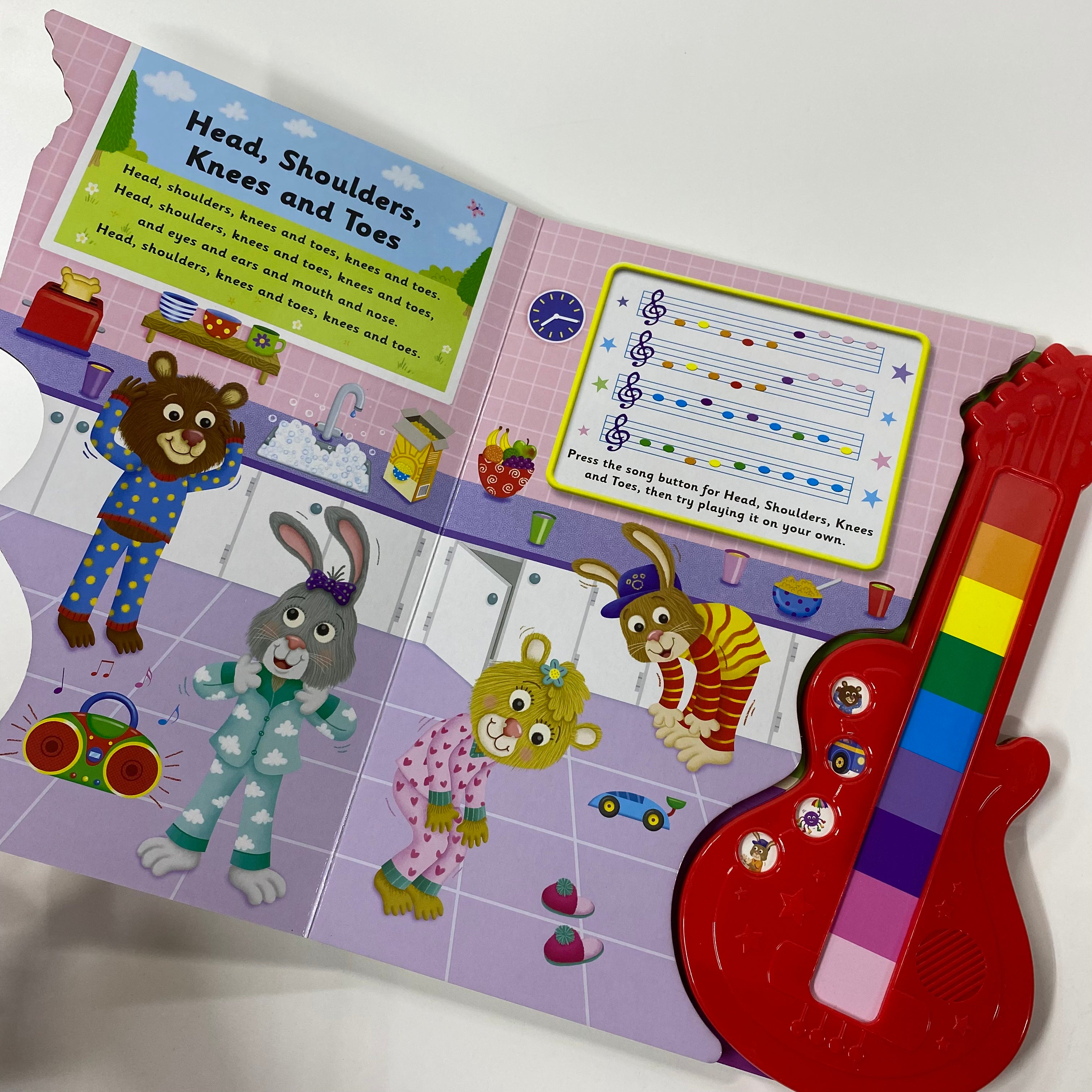 My First Music Book - Guitar Board Book - Spectrawide Bookstore