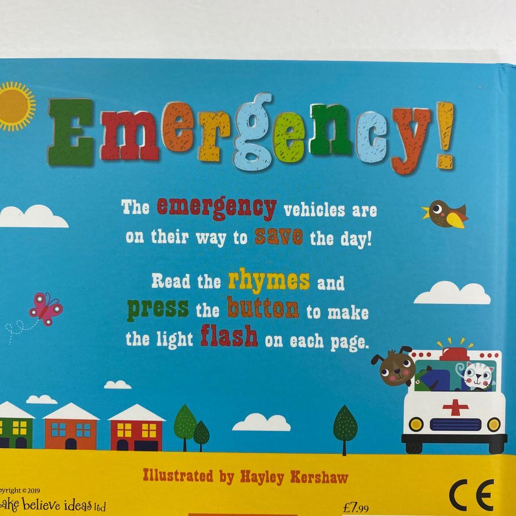 Board Book Emergency! (with light) - Spectrawide Bookstore