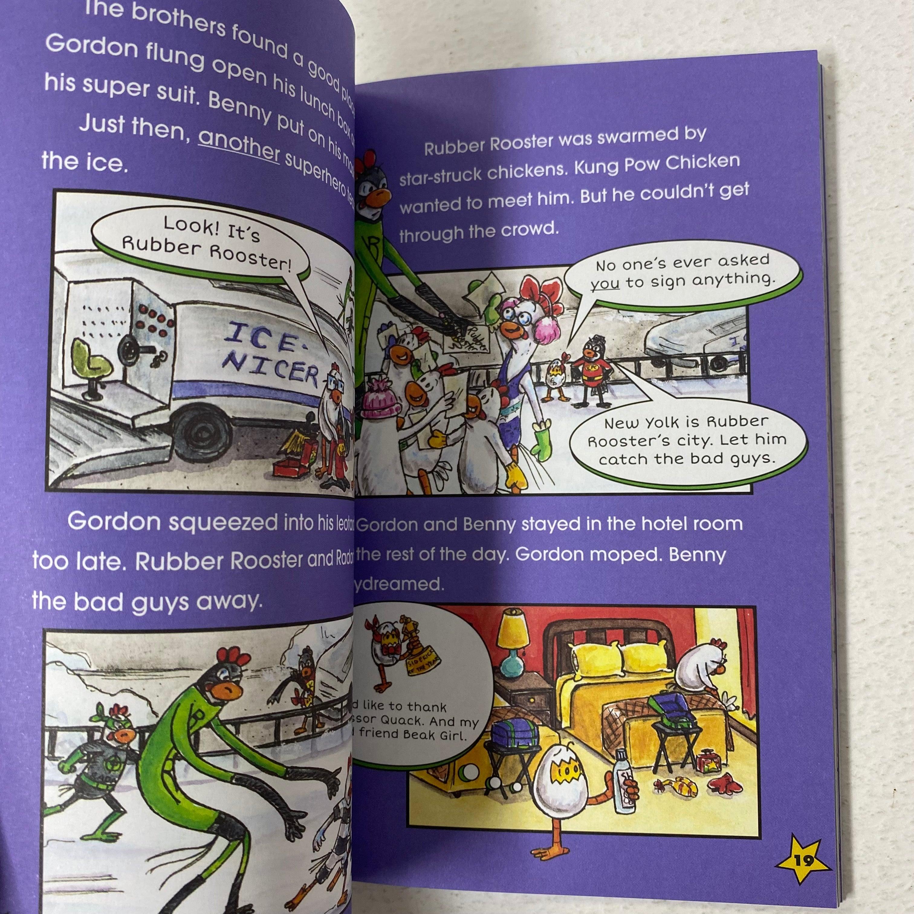 Kung Pow Chicken - Heroes on the Side - Spectrawide Bookstore