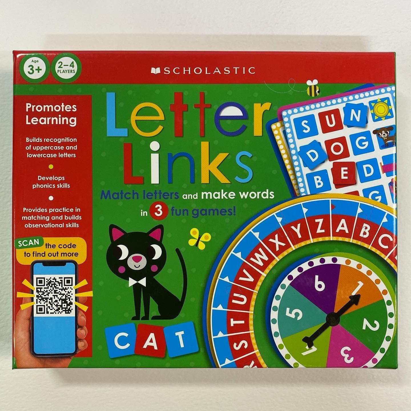 Letter Links - Scholastic Early Learners (Learning Game) - Spectrawide Bookstore