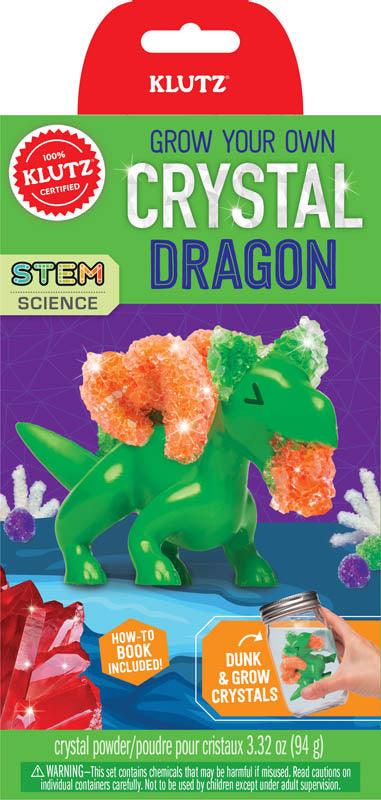 KLUTZ - GROW YOUR OWN - CRYSTAL DRAGON (Book and Craft Kit) - Spectrawide Bookstore