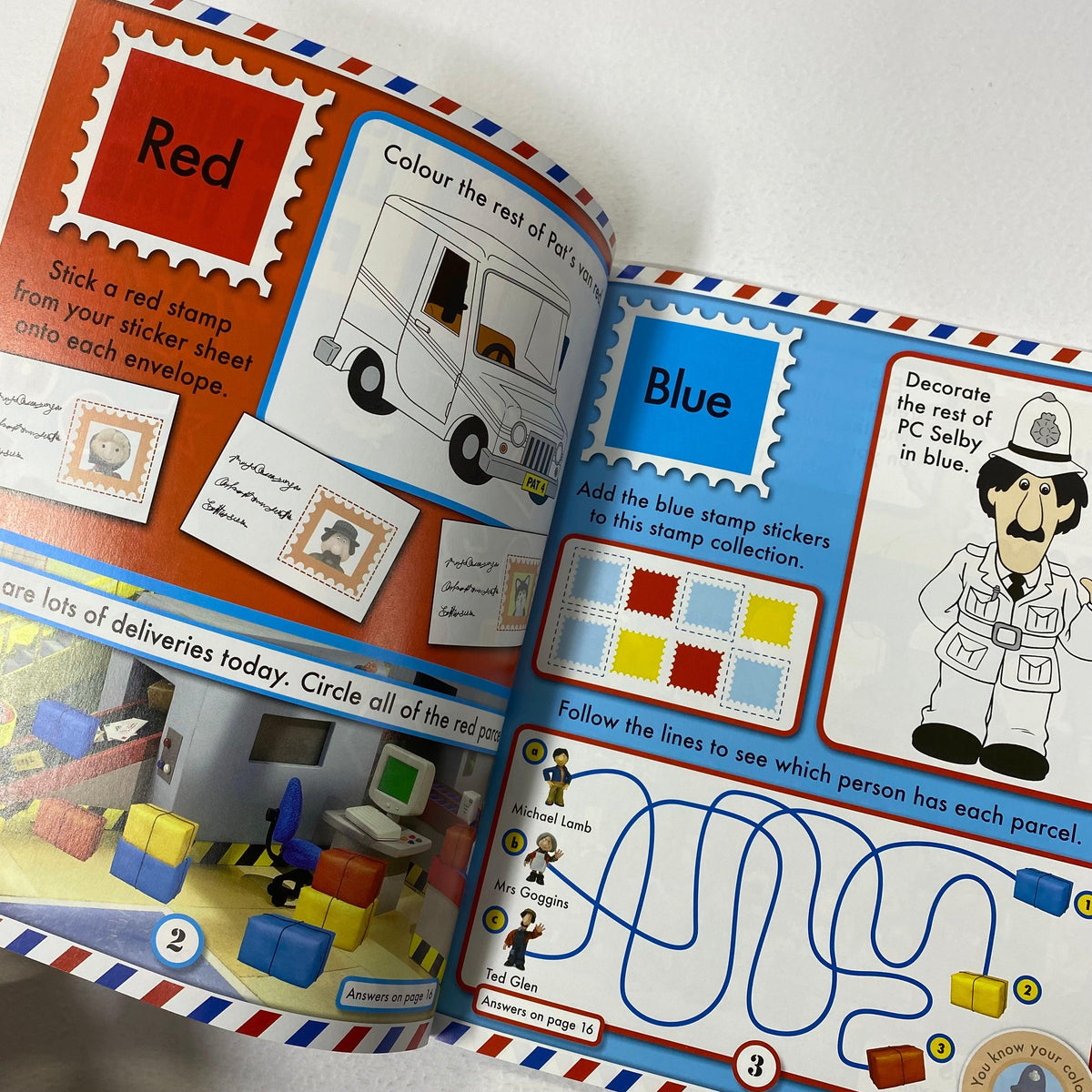 Postman Pat Sticker Chart Postman Pat - Sticker And Activity Learning Fun Time