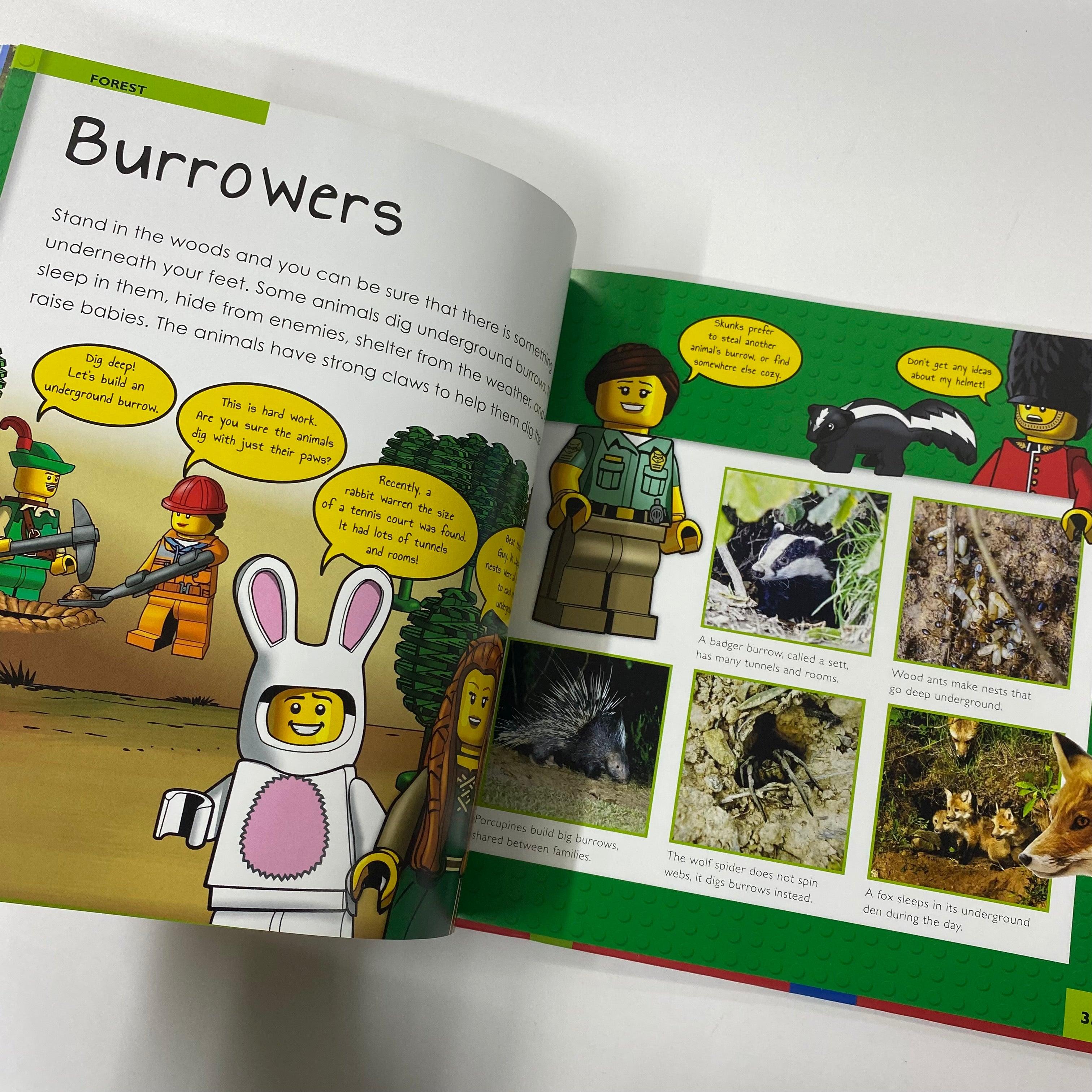 LEGO Nonfiction: Big Book of Animals : A Lego Adventure in the Real World - Spectrawide Bookstore