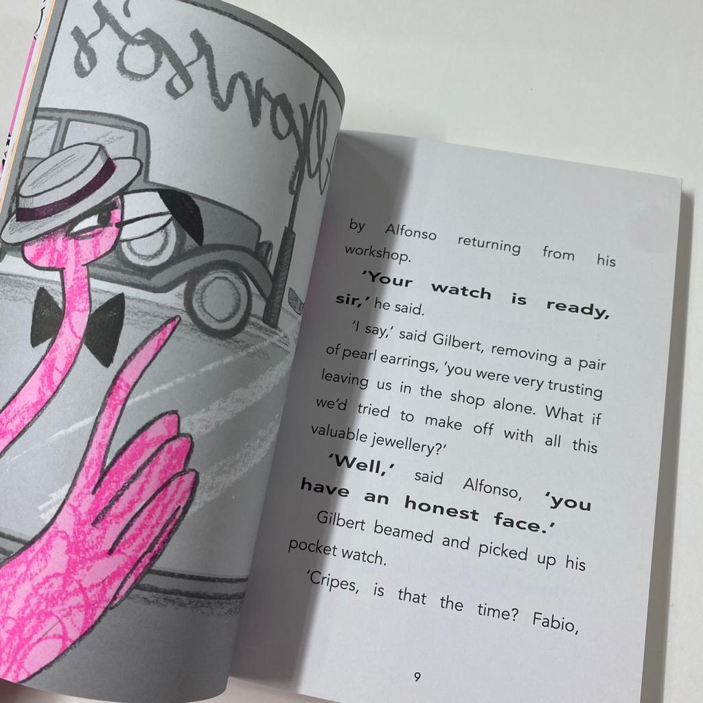 Fabio The World's Greatest Flamingo Detective - Mystery on the Ostrich Express - Spectrawide Bookstore