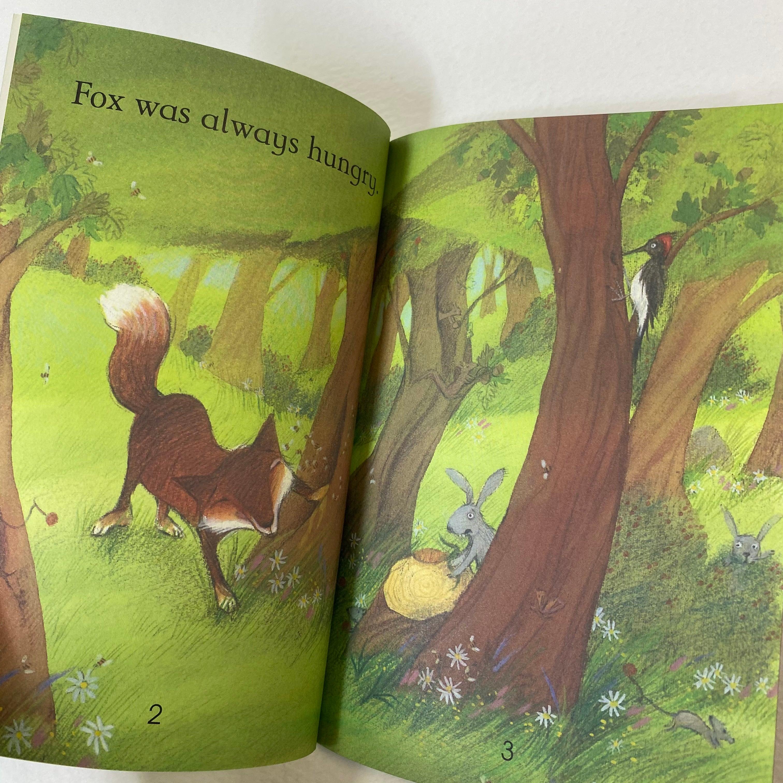PB - Usborne First Reading Book - The Fox and the Crow