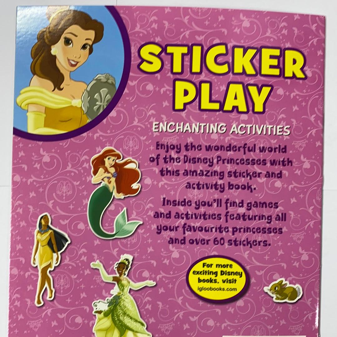 Disney Princess Sticker Play Enchanting Activities Over 60 Awesome Stickers - Spectrawide Bookstore