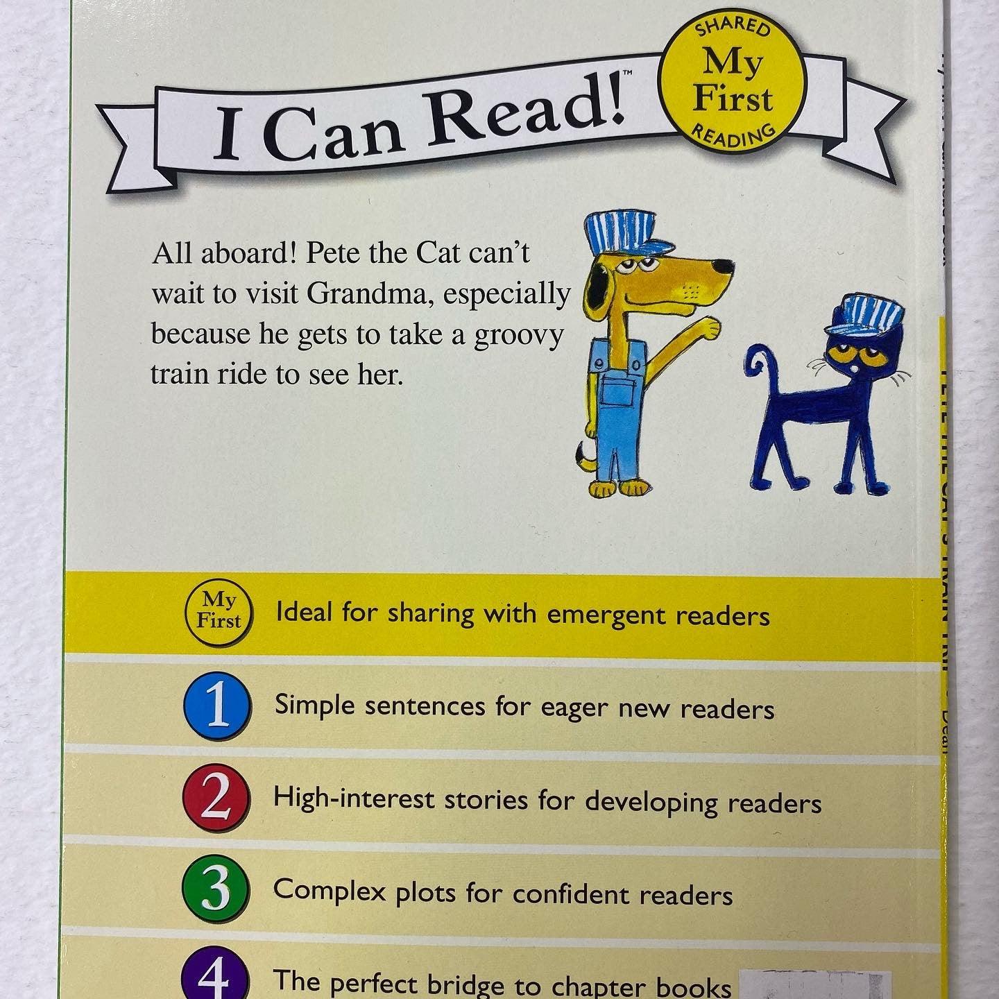 I Can Read! - Pete The Cat’s Train Trip - Spectrawide Bookstore