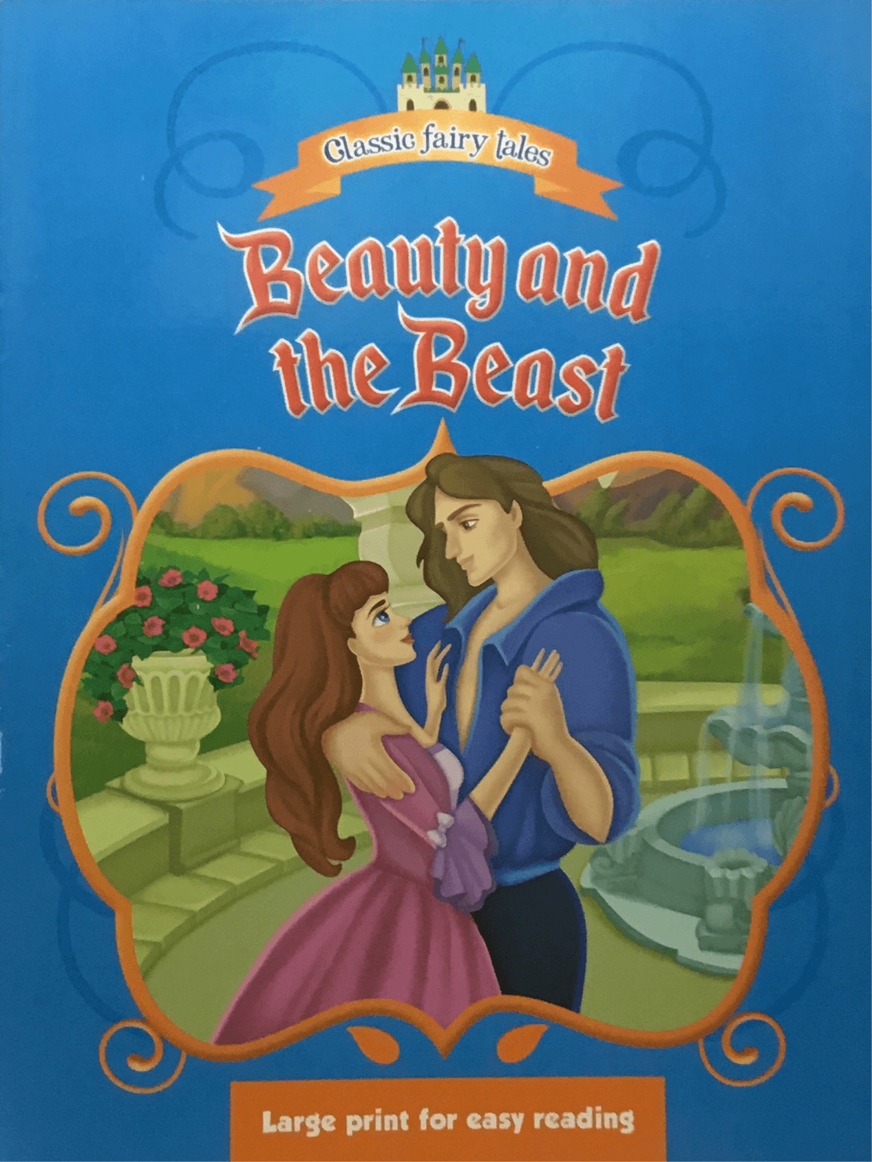 Classic Fairy Tales - Beauty and the Beast - Large Print For Easy raeding - Spectrawide Bookstore