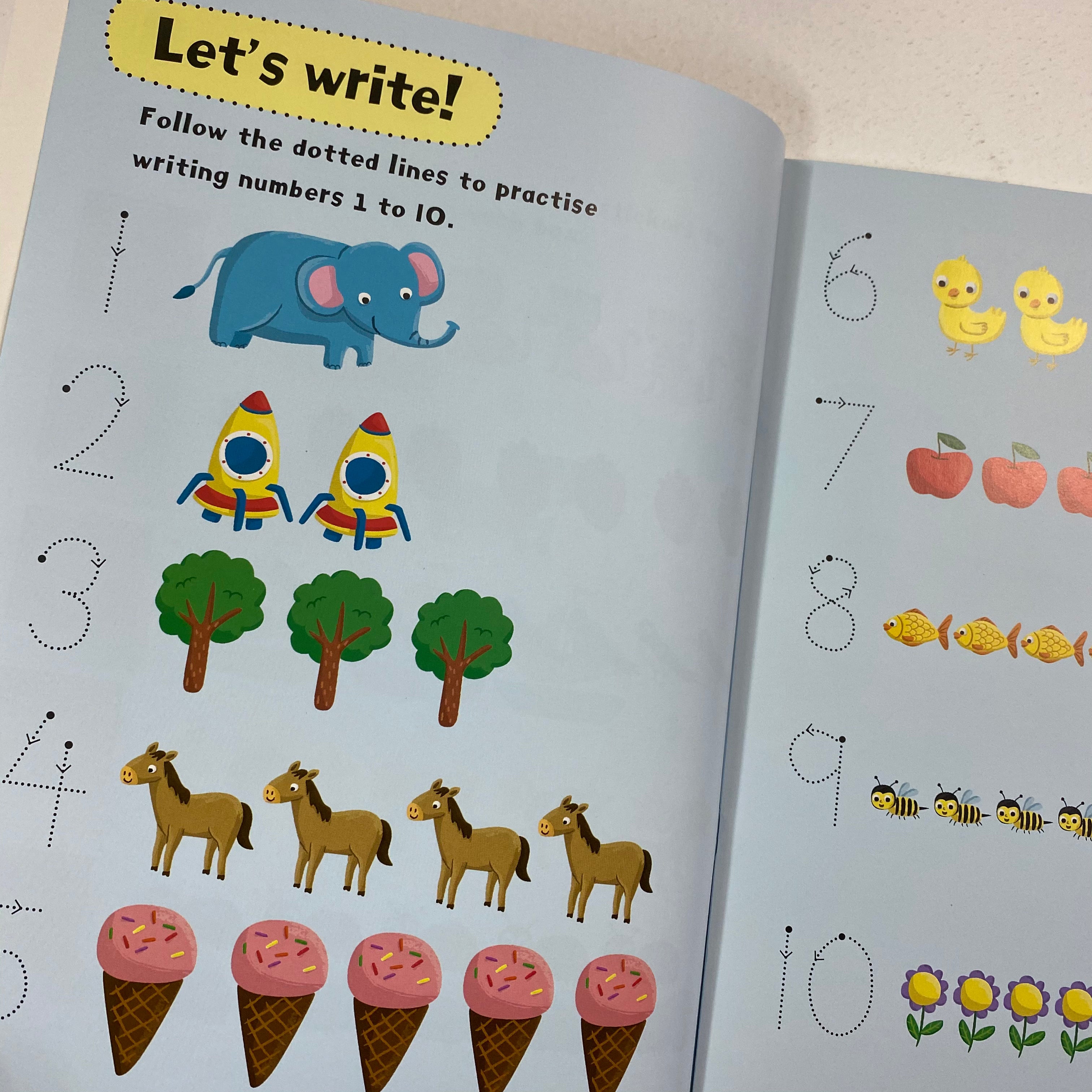 My First 123 Sticker Activity Book - Spectrawide Bookstore