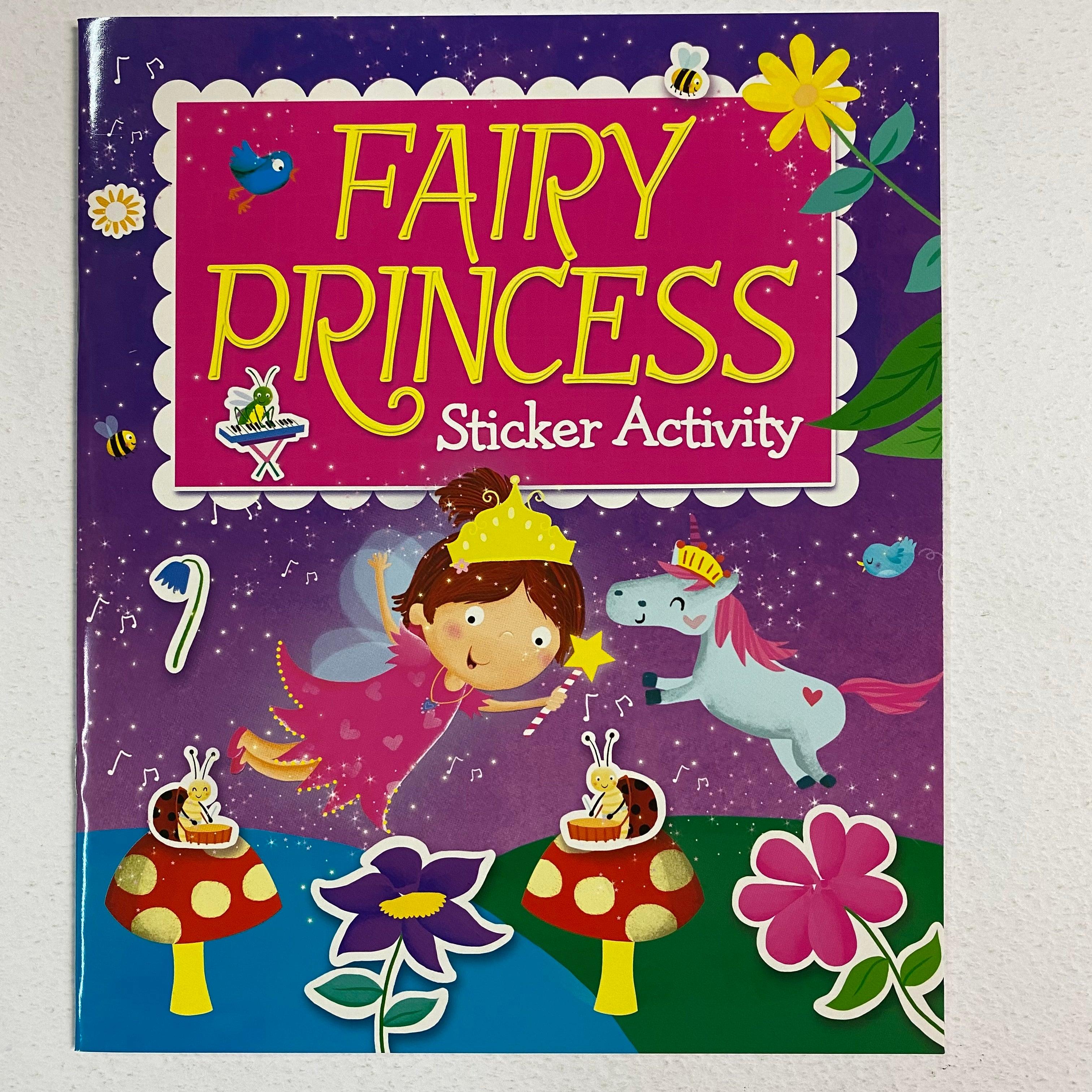 PRINCESS STICKER ACTIVITY Carry Case (4 Books) - Spectrawide Bookstore