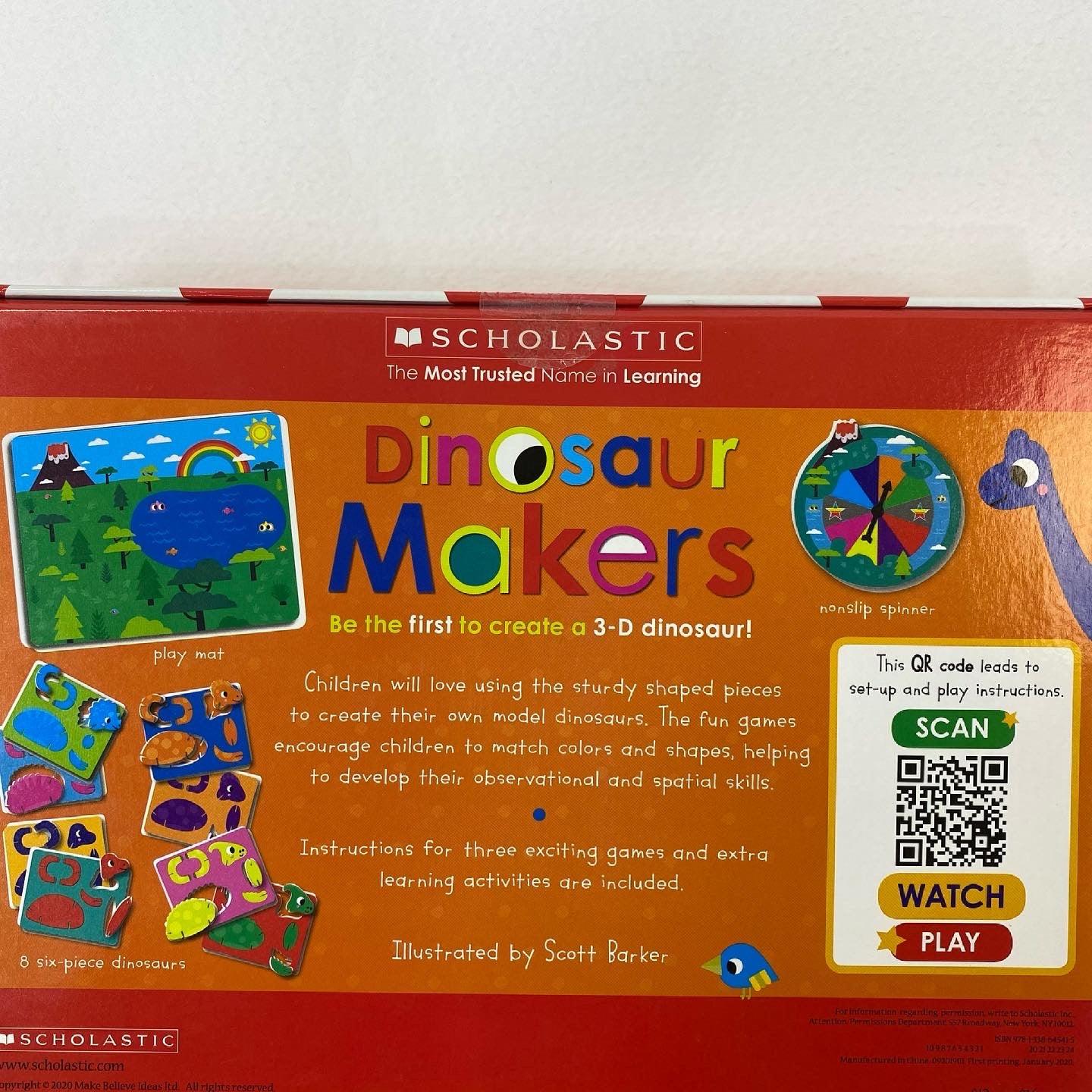 Dinosaur Makers - Scholastic Early Learners (Learning Game) - Spectrawide Bookstore