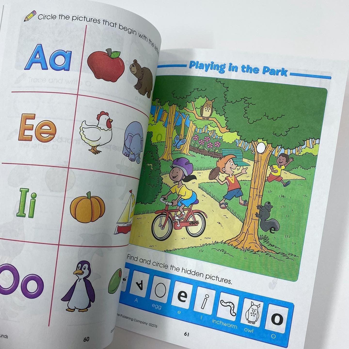 School Zone A Get Ready! Book Beginning Sounds Ages 3-5 - Spectrawide Bookstore