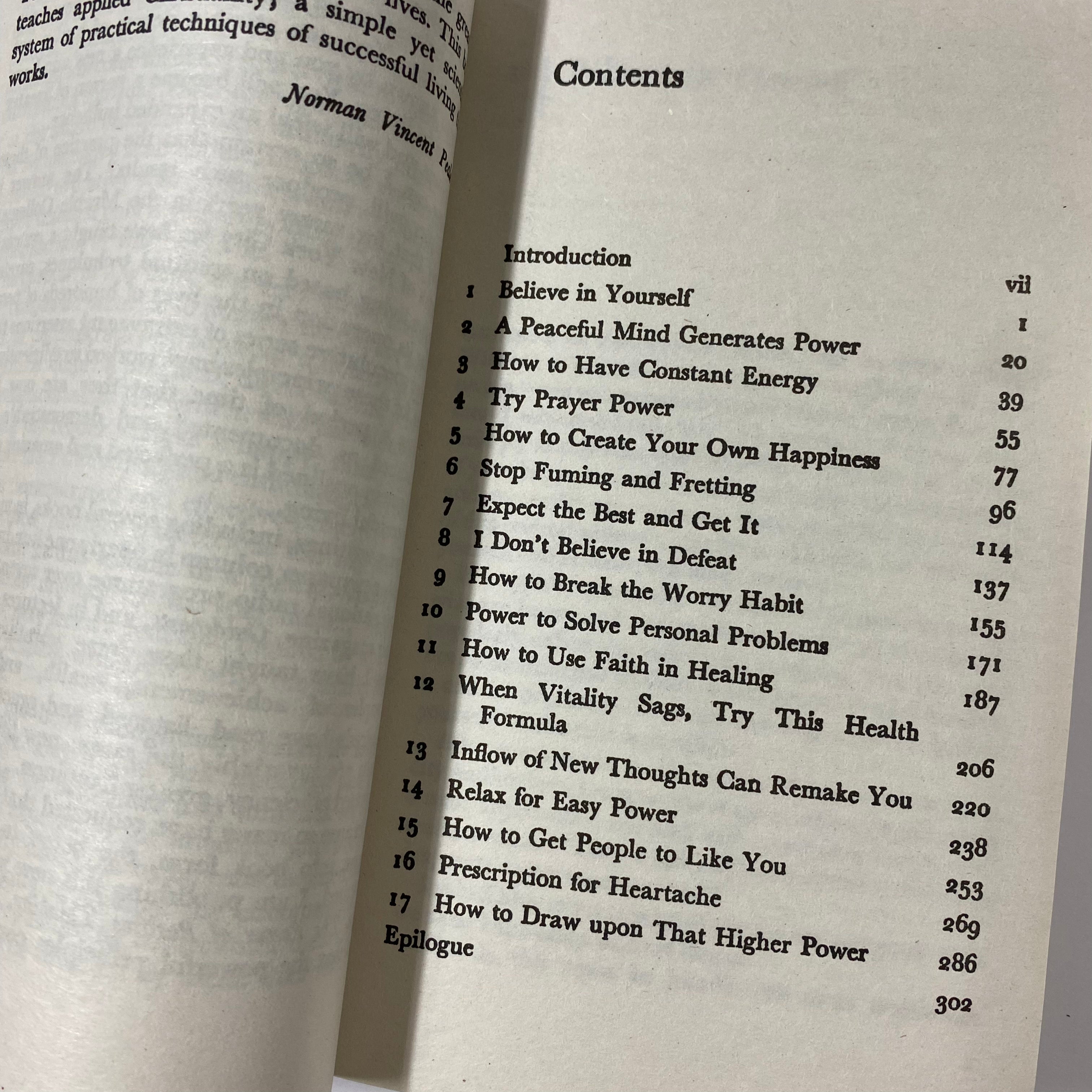 The Power Of Positive Thinking - Spectrawide Bookstore