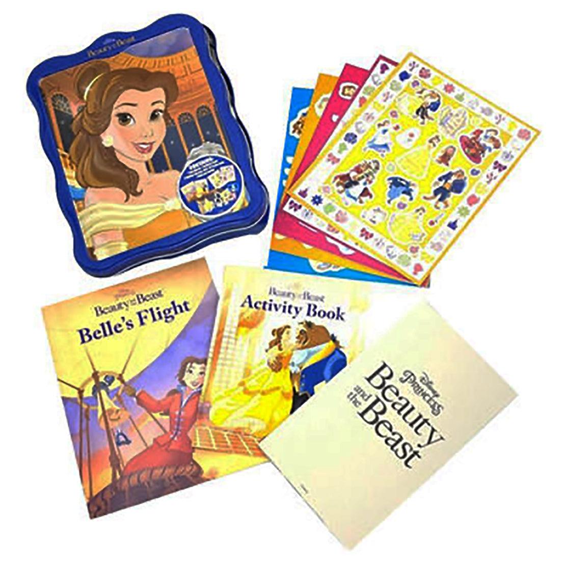 Disney PRINCESS - Beauty and the Beast - Happy Tin - Spectrawide Bookstore