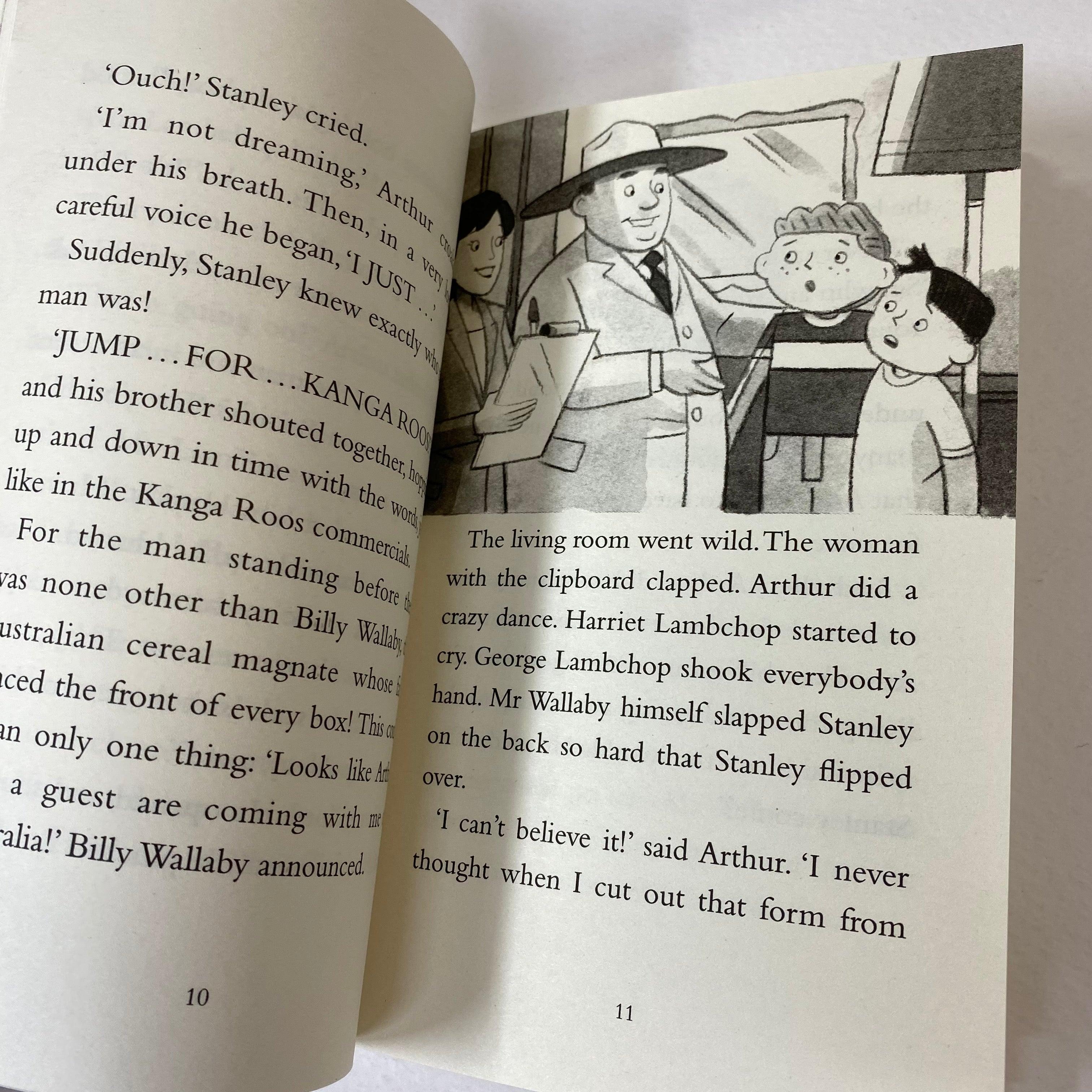 Flat Stanley - The Australian Boomerang Bonanza - Spectrawide Bookstore