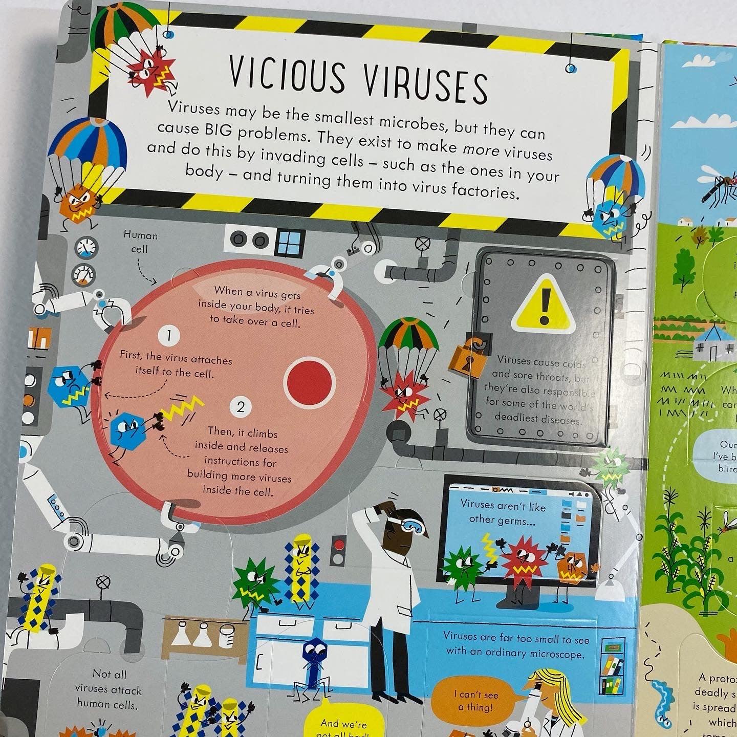 USBORNE - See Inside Germs - STEM Book - Spectrawide Bookstore