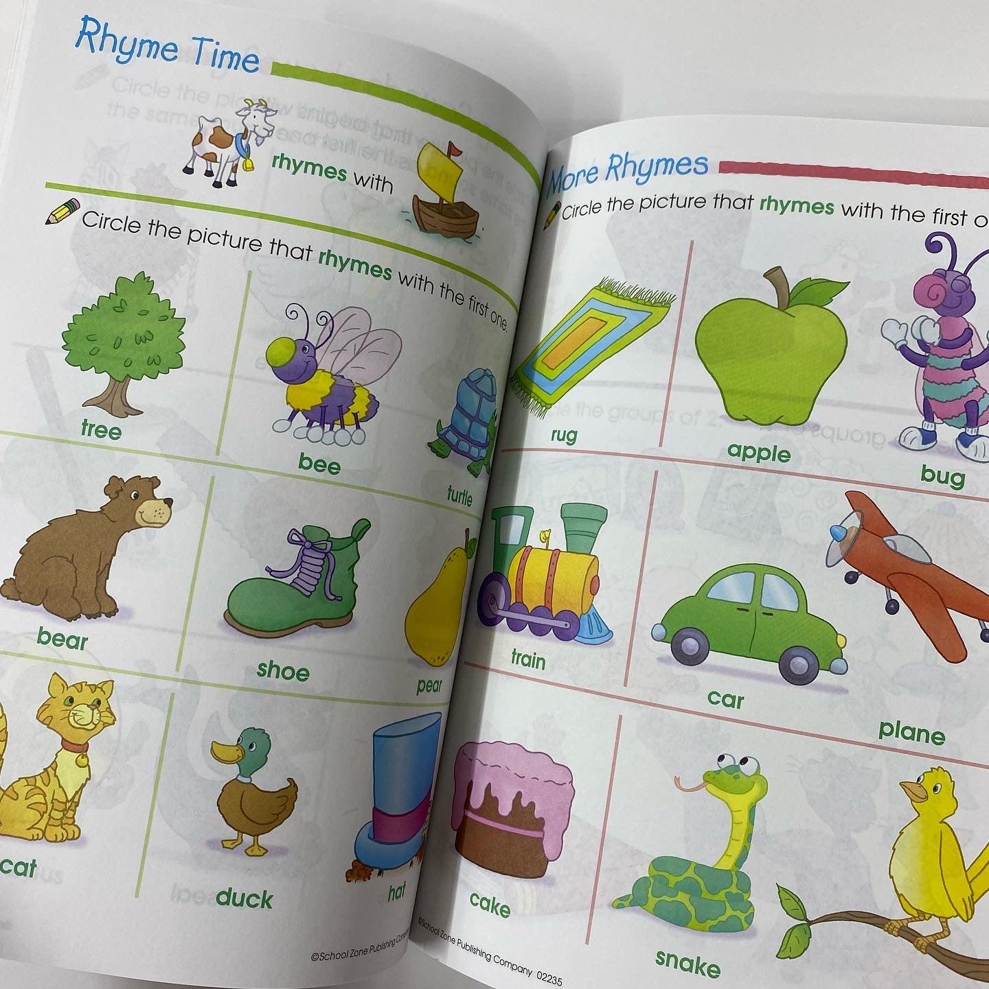 School Zone Preschool Basics Ages 3-5 - Spectrawide Bookstore