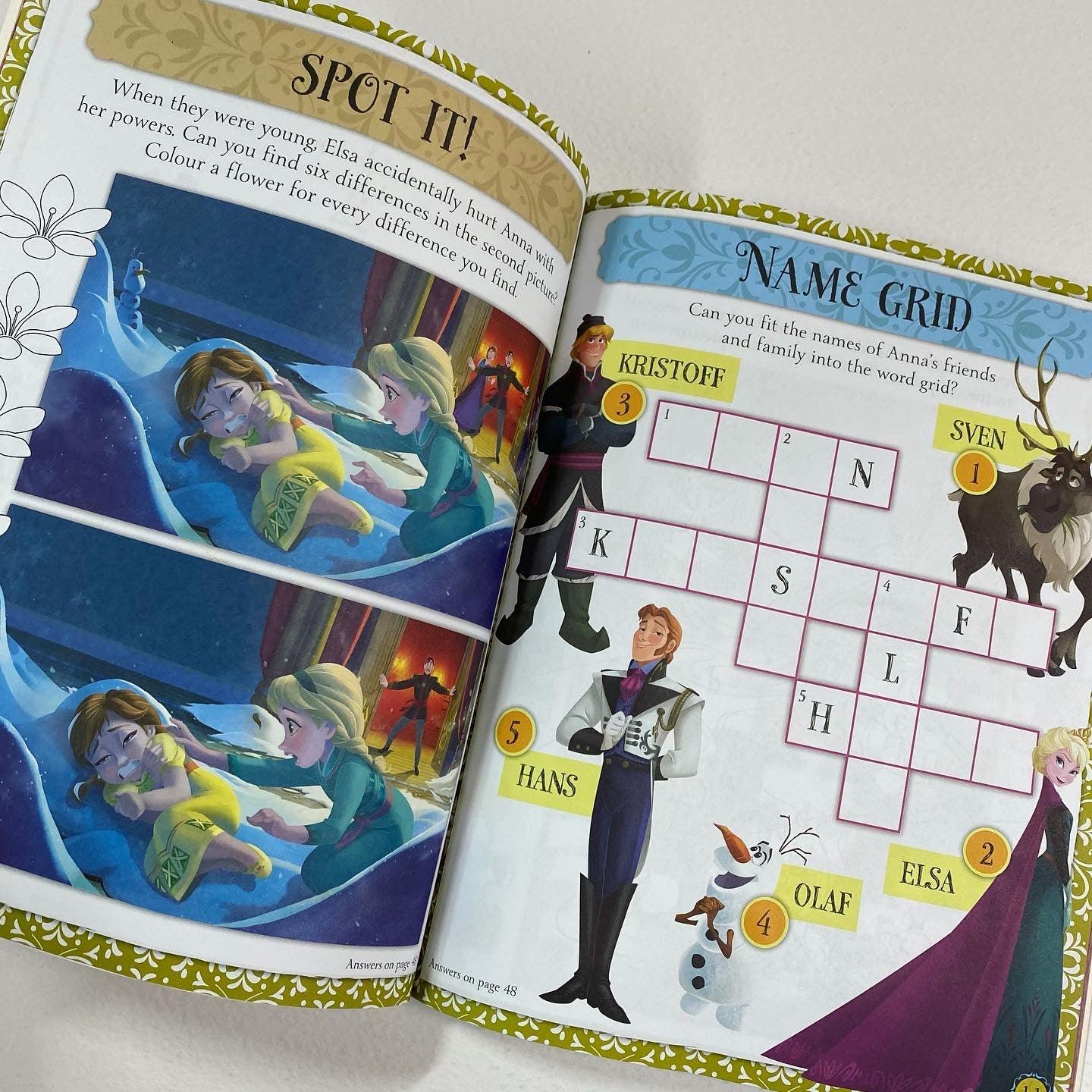 Disney Frozen - Friendship Activities - With Beautiful Charm Necklace - Spectrawide Bookstore