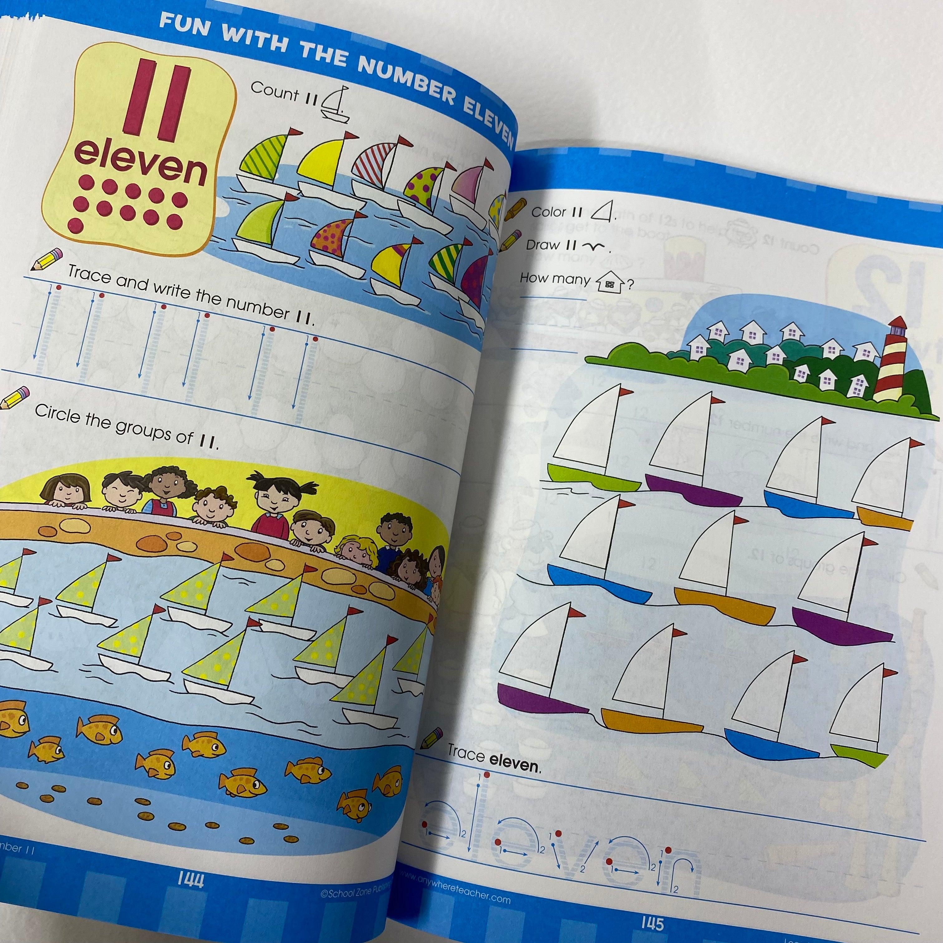 School Zone Big Kindergarten Ages 5-6 - Spectrawide Bookstore