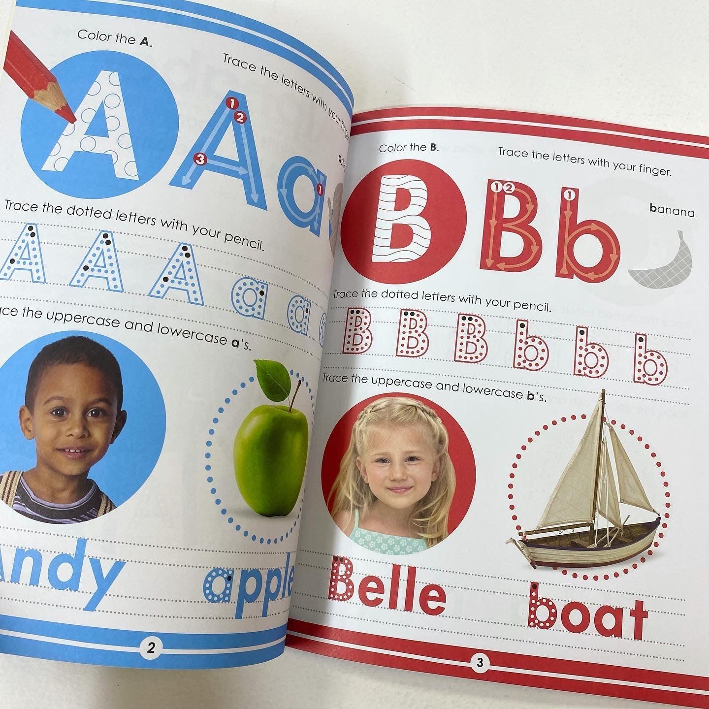 Workbook - Scholastic Early Learners - Get Ready for Pre-K Alphabet - Spectrawide Bookstore