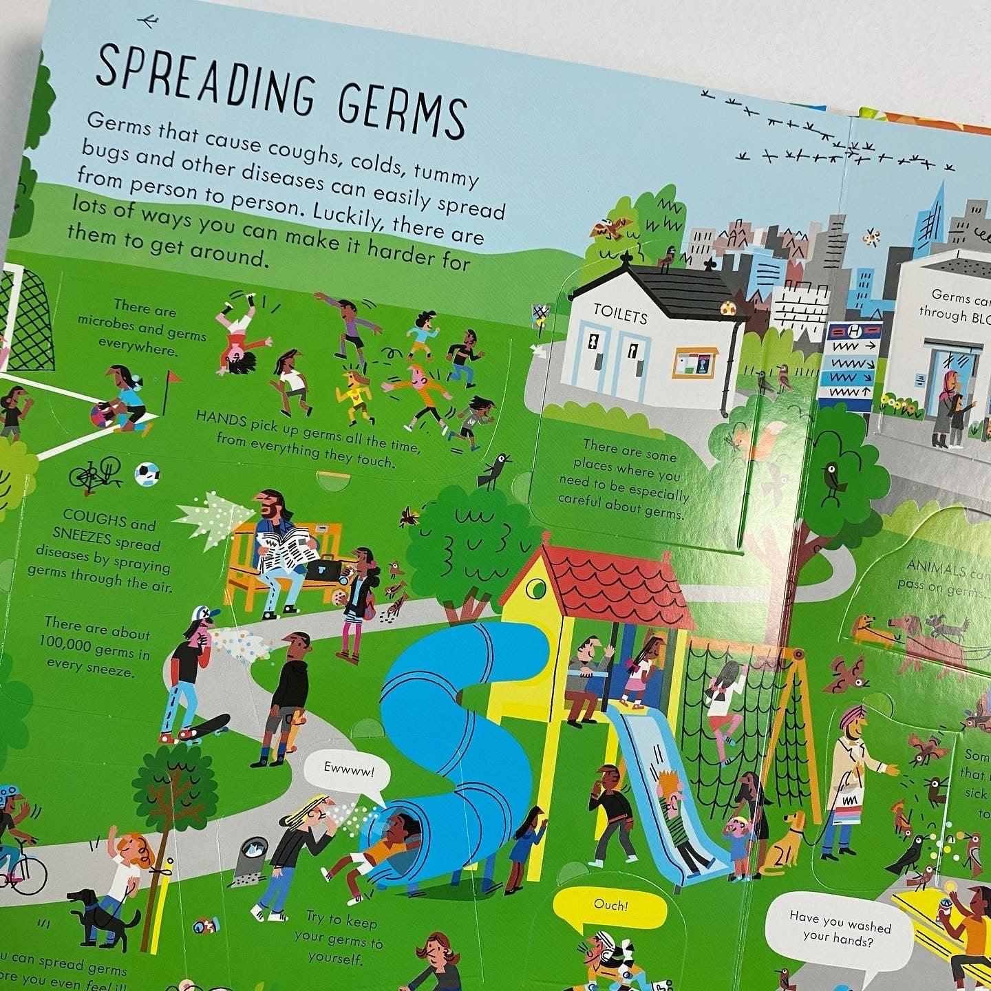 USBORNE - See Inside Germs - STEM Book - Spectrawide Bookstore