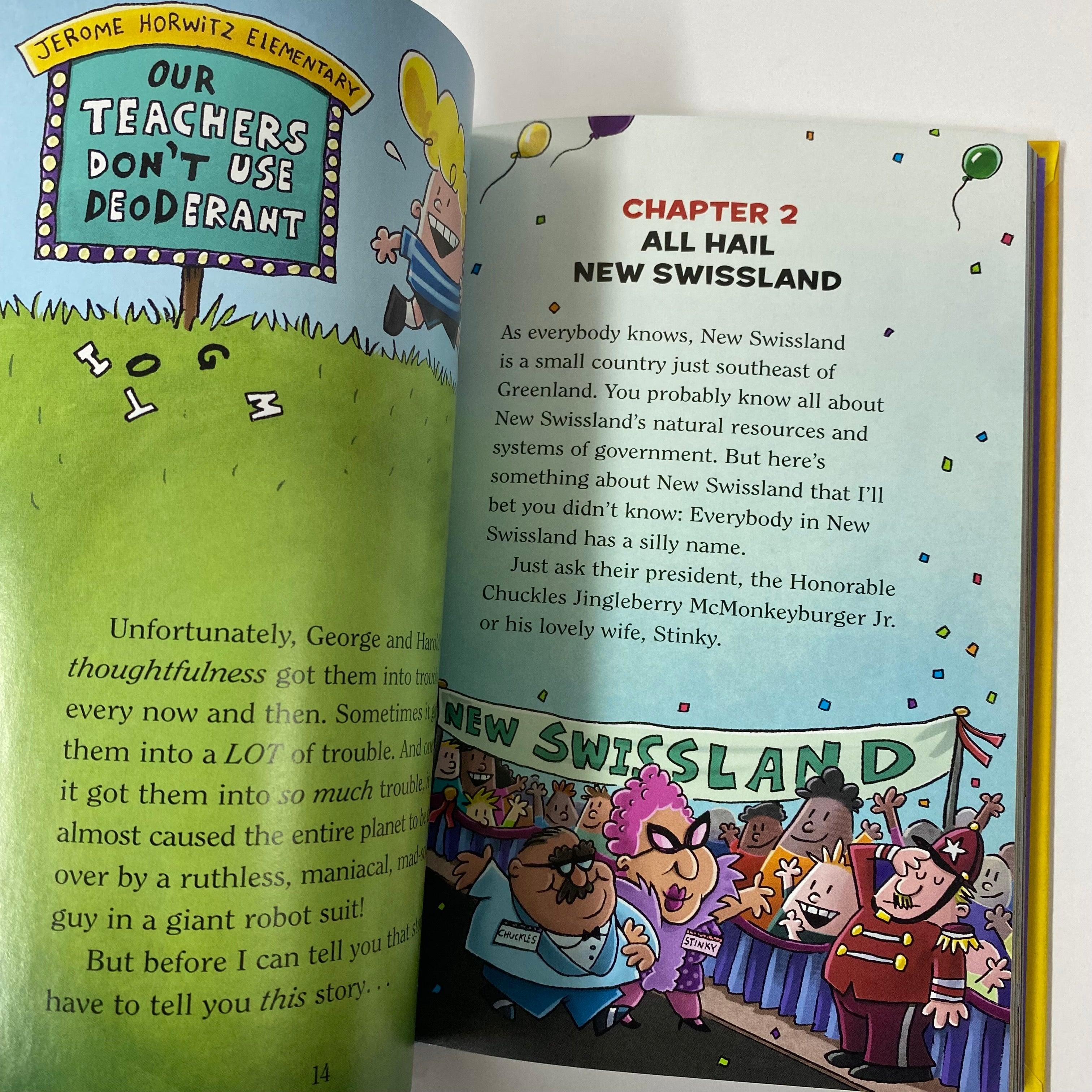 Captain Underpants COLOR #10 - The Revolting Revenge Of The Radioactive Robo-Boxers - Spectrawide Bookstore