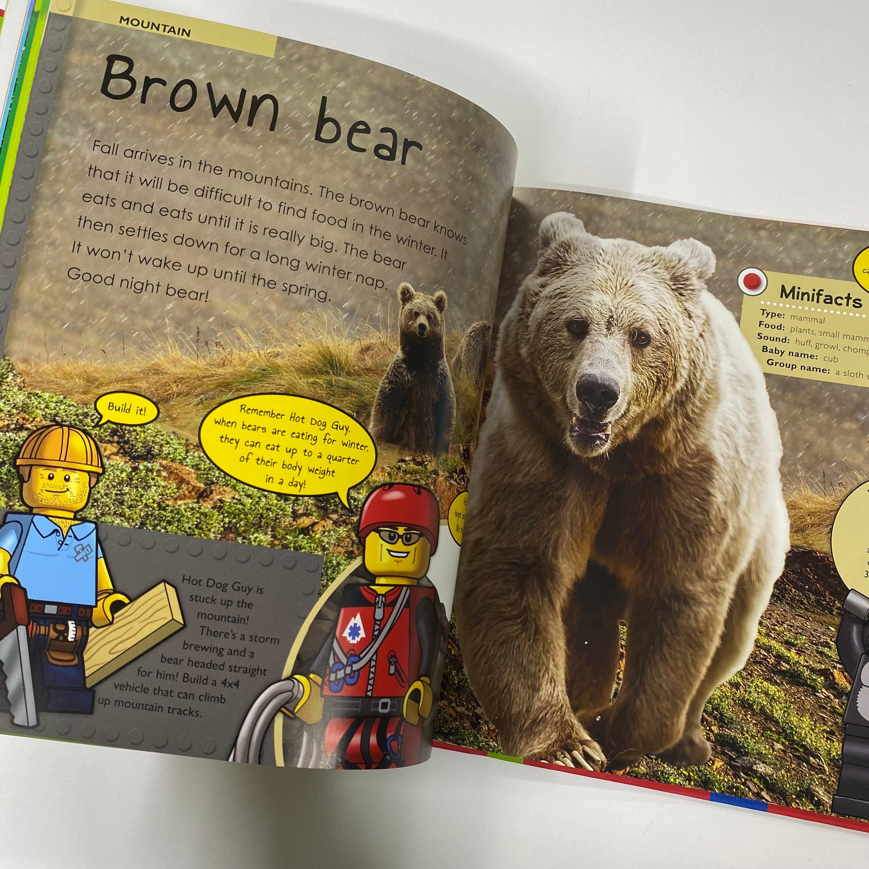 LEGO Nonfiction: Big Book of Animals : A Lego Adventure in the Real World - Spectrawide Bookstore