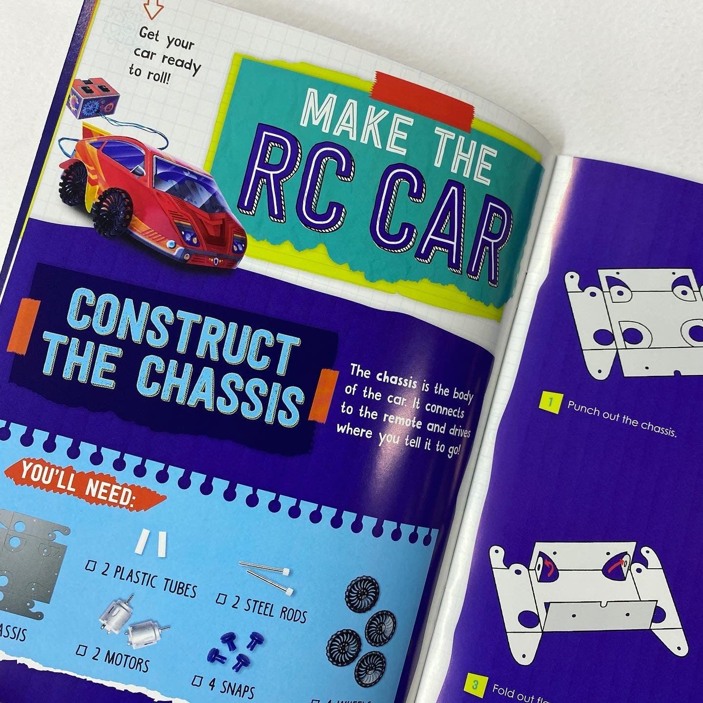 WIRED REMOTE RACE CAR Book & Maker Kit - Spectrawide Bookstore