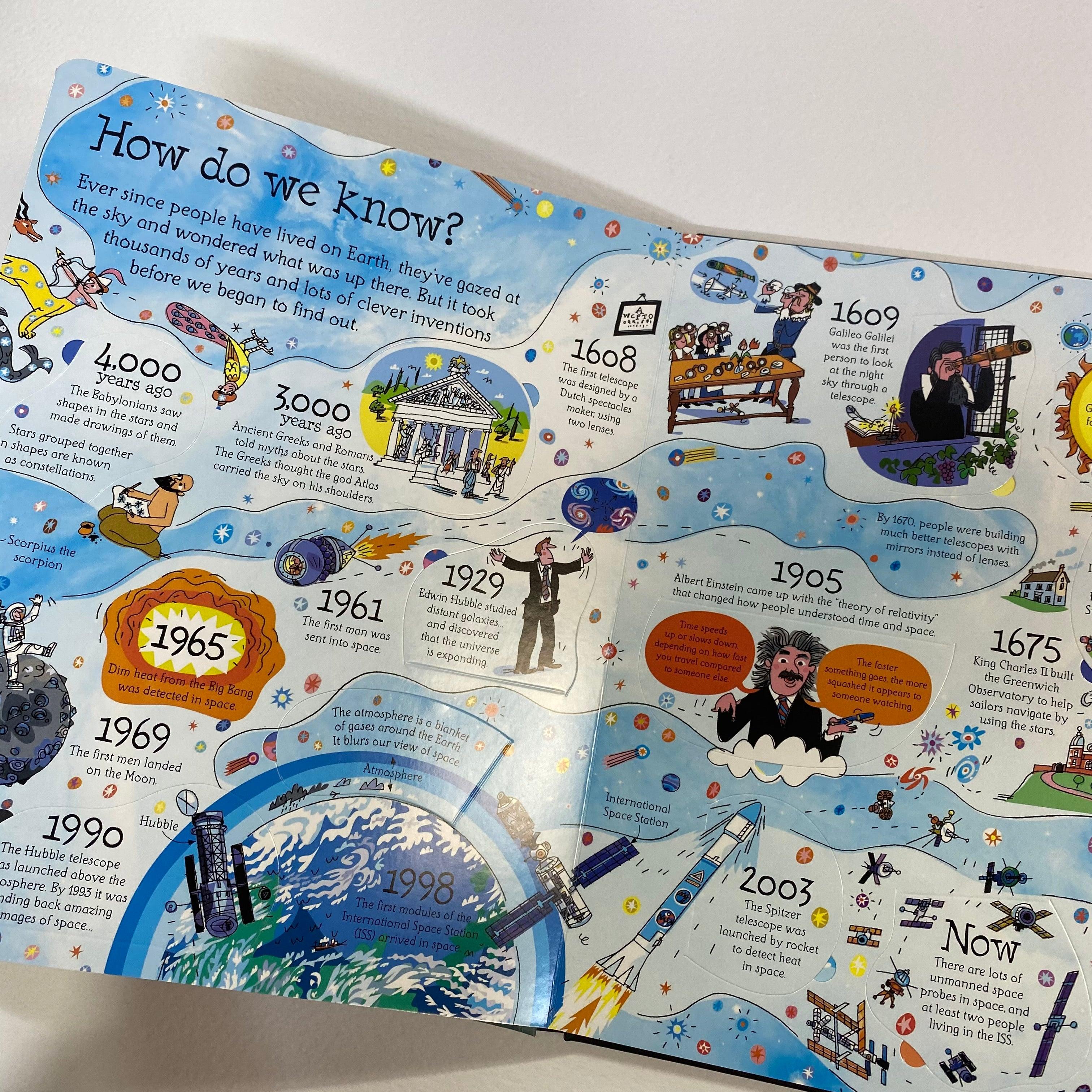 USBORNE - See Inside Space - Flap Book - Spectrawide Bookstore