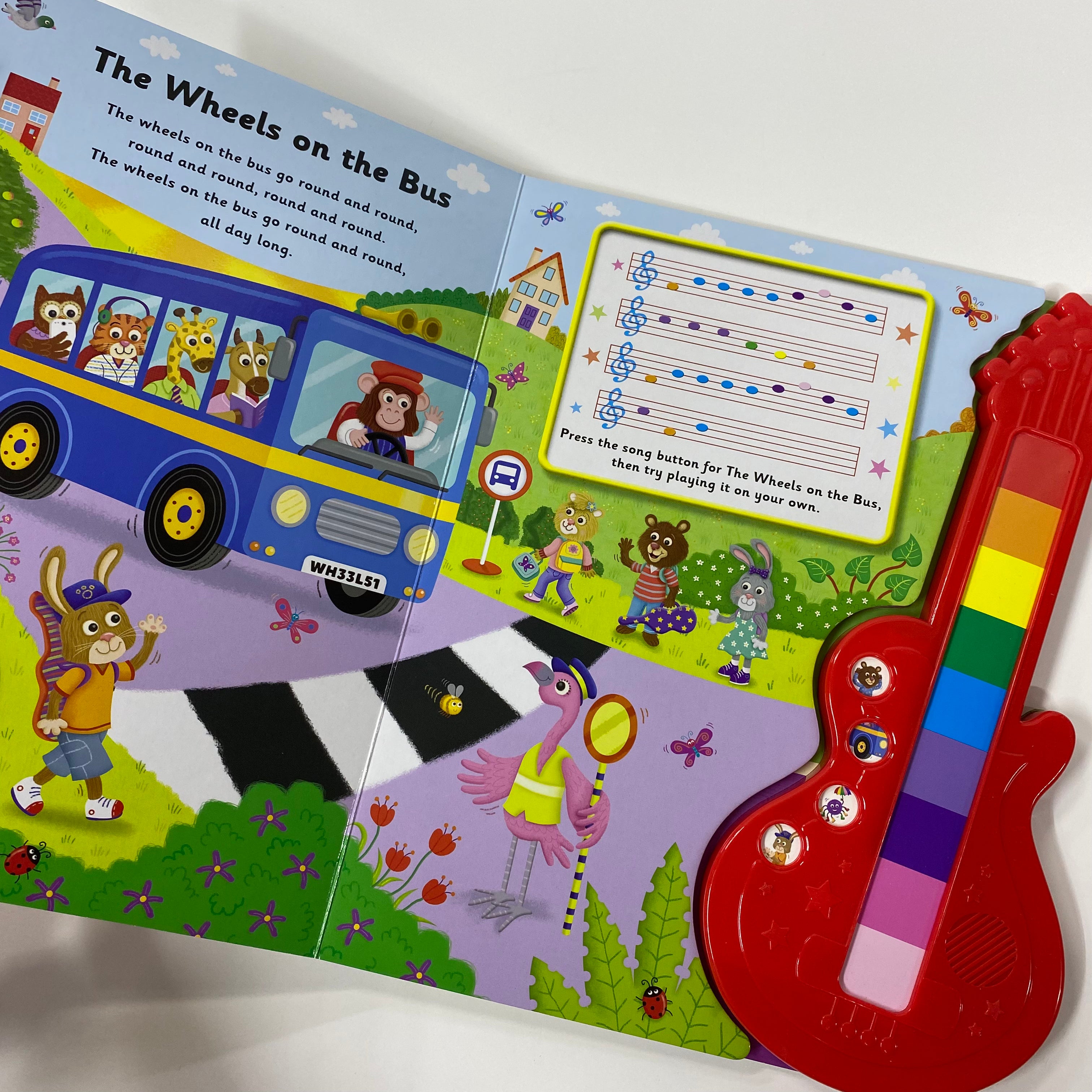 My First Music Book - Guitar Board Book - Spectrawide Bookstore