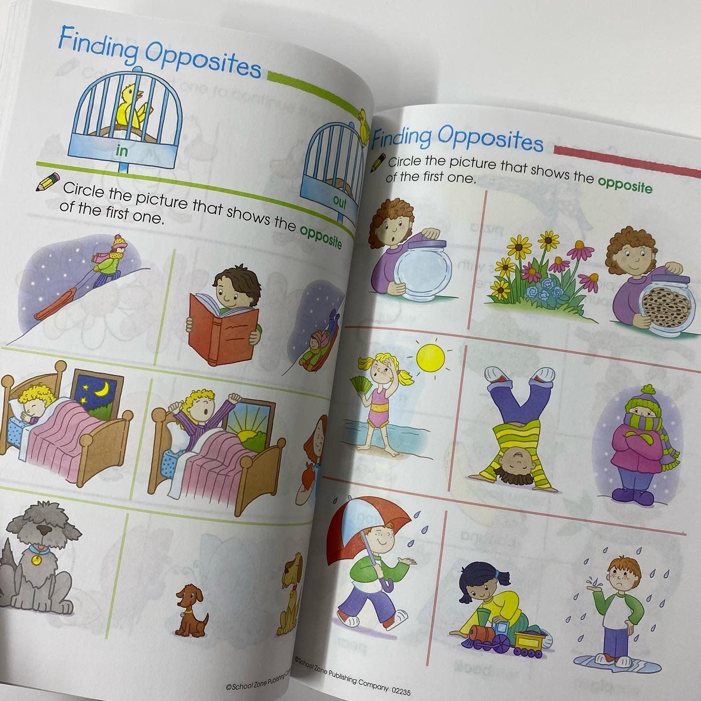 School Zone Preschool Basics Ages 3-5 - Spectrawide Bookstore