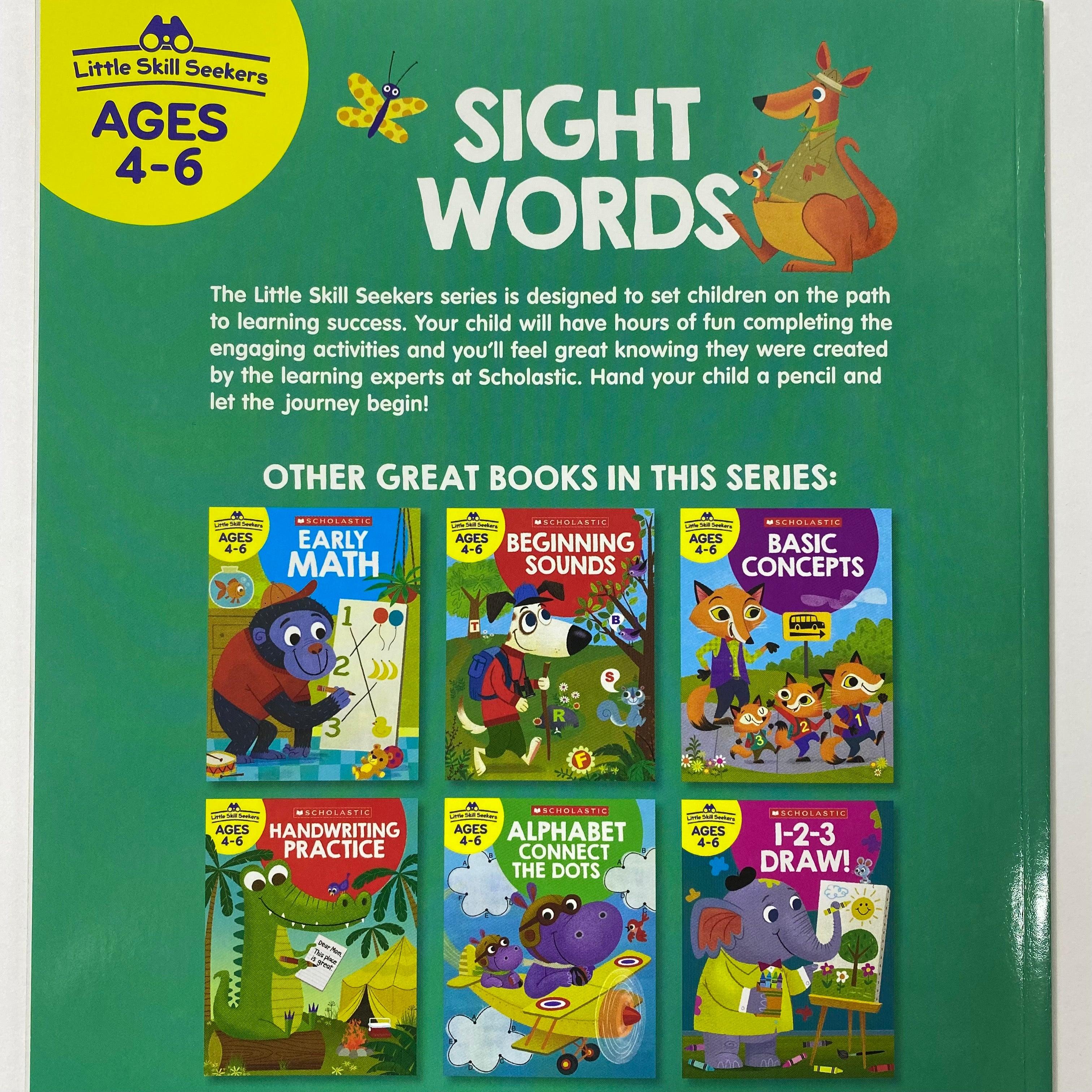 Little Skill Seekers - Sight Words Workbook - Spectrawide Bookstore