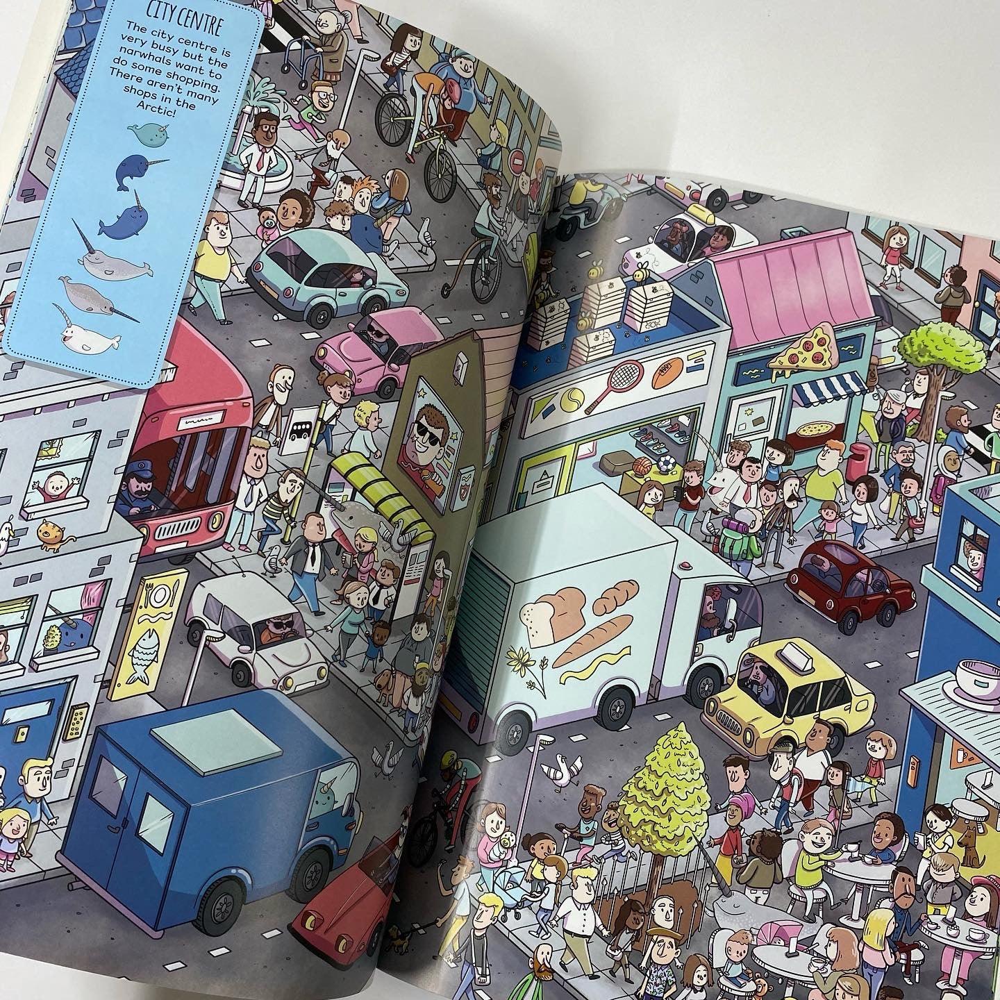 Where's the Narwhal? A Search and Find Book - Spectrawide Bookstore