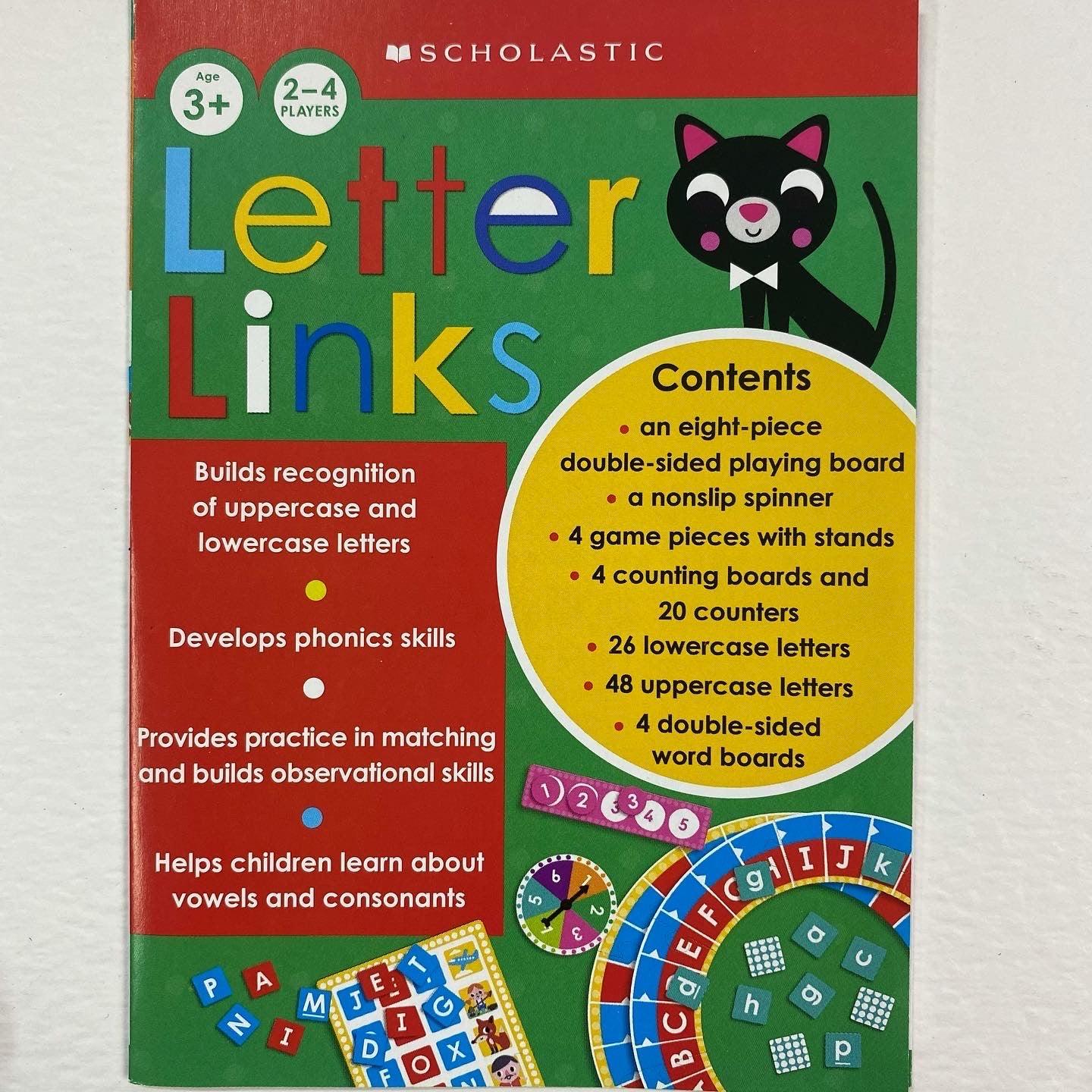 Letter Links - Scholastic Early Learners (Learning Game) - Spectrawide Bookstore