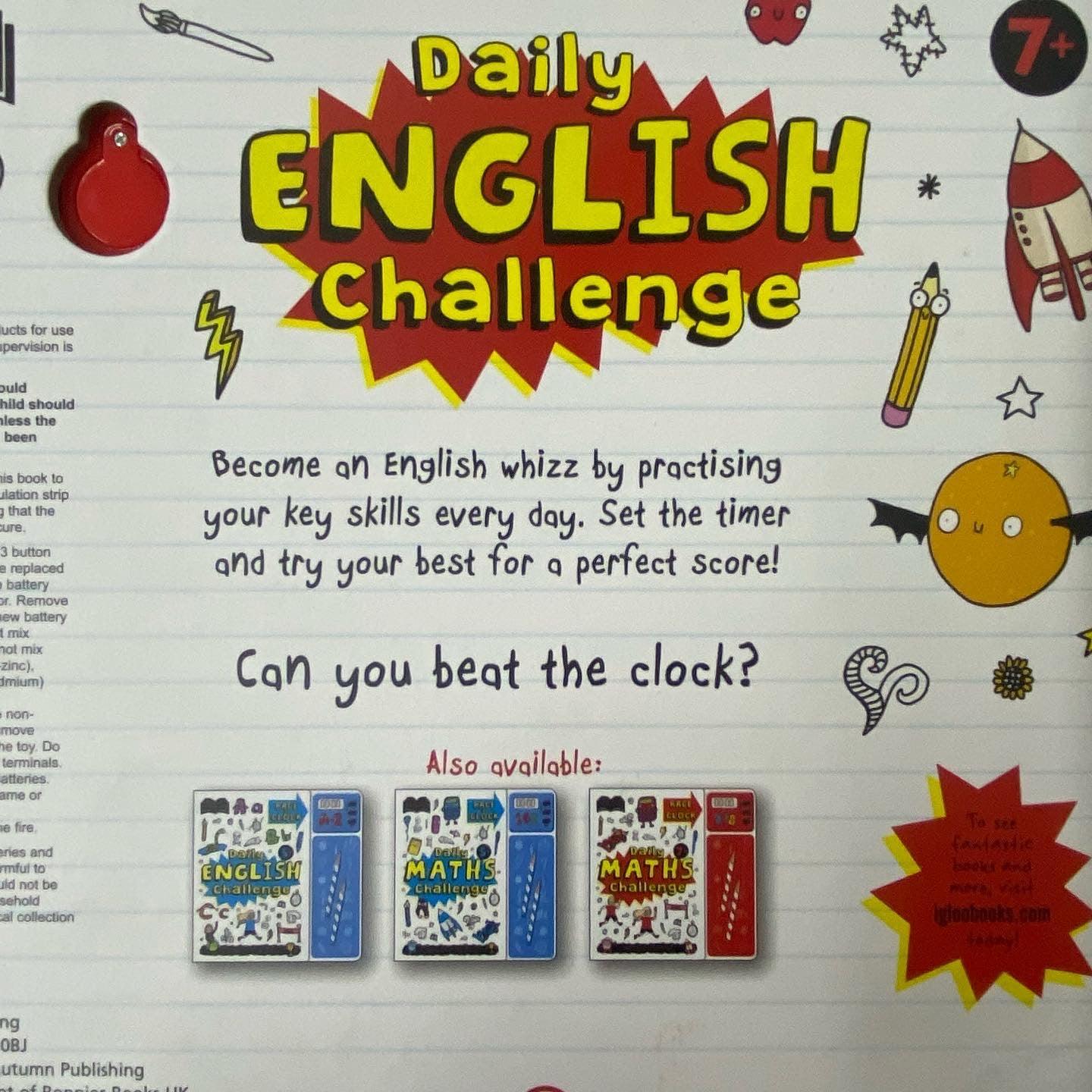 Help With Homework 7+ - Daily English Challenge - Spectrawide Bookstore
