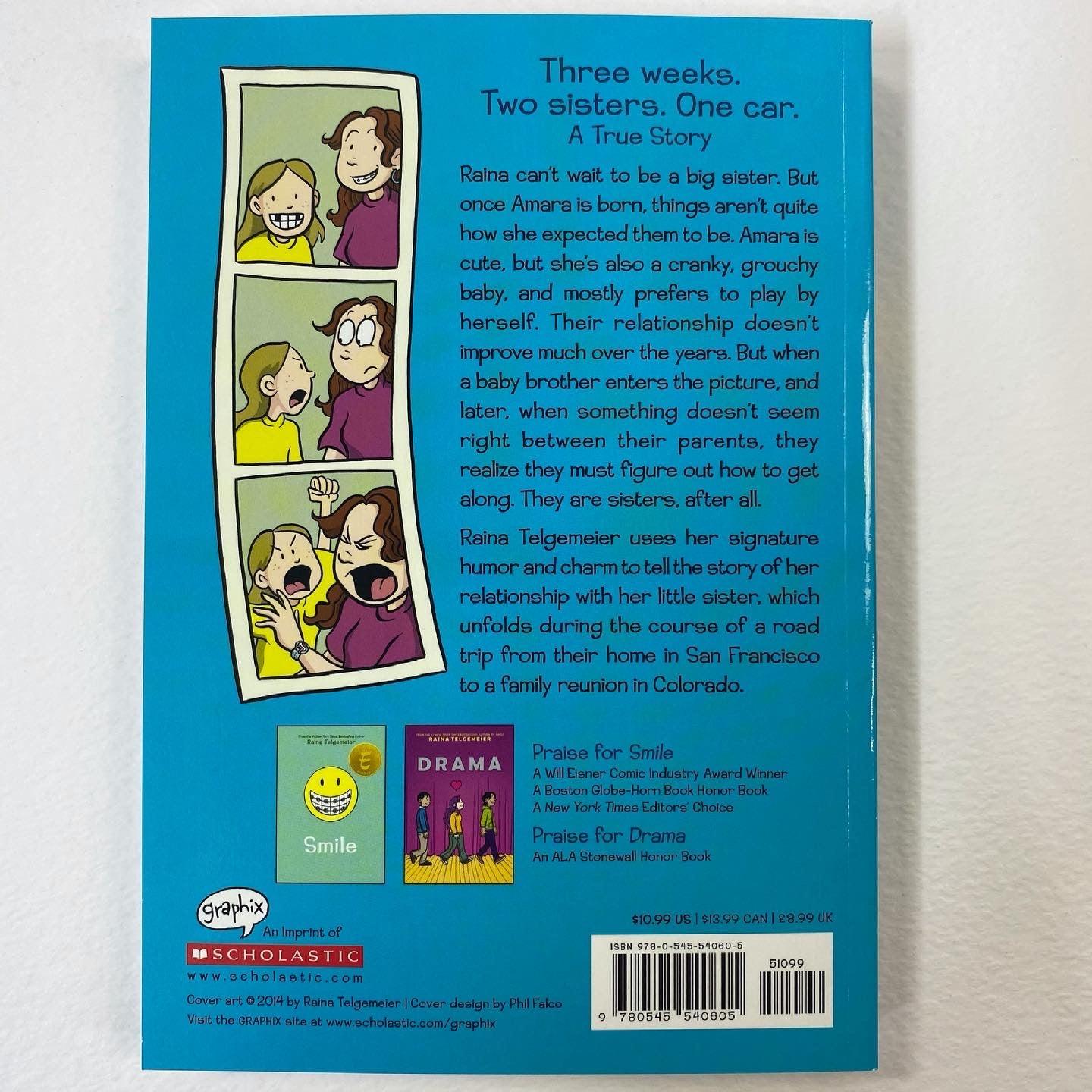 Raina Telgemeier - Smile-Sisters-Guts (3 Books Box Set) - Spectrawide Bookstore