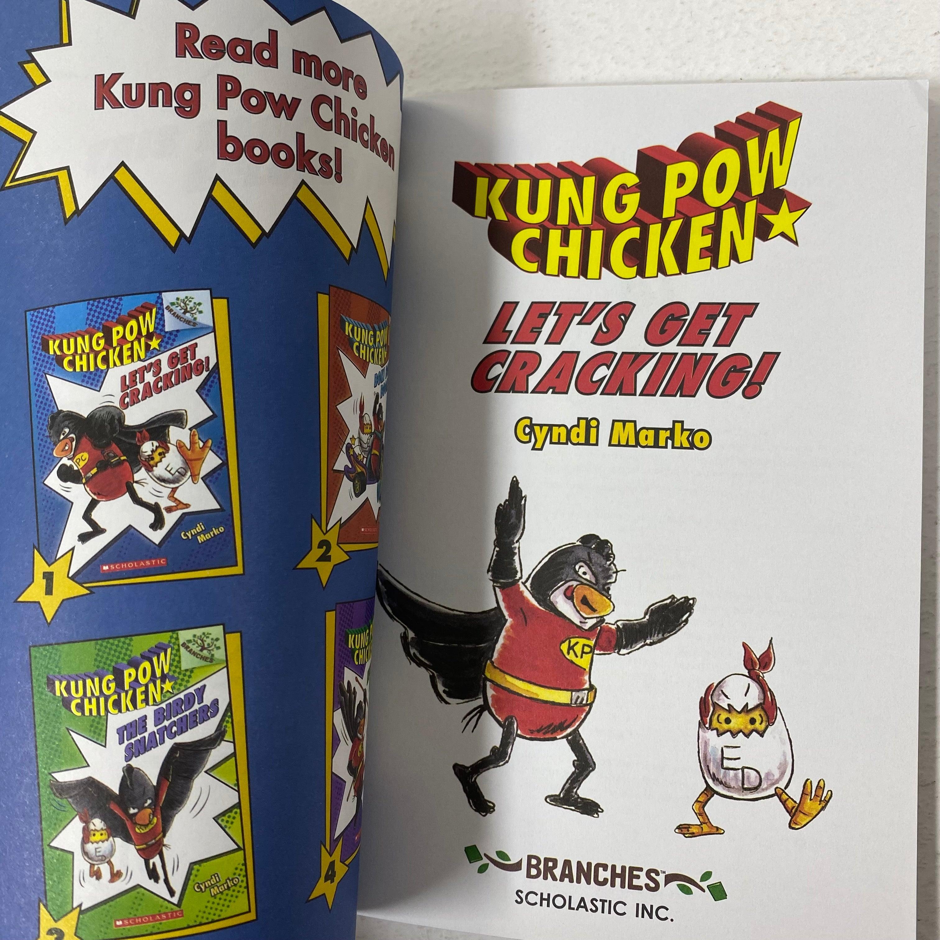 Kung Pow Chicken #1 - Let's Get Cracking! - A Branches Book - Spectrawide Bookstore