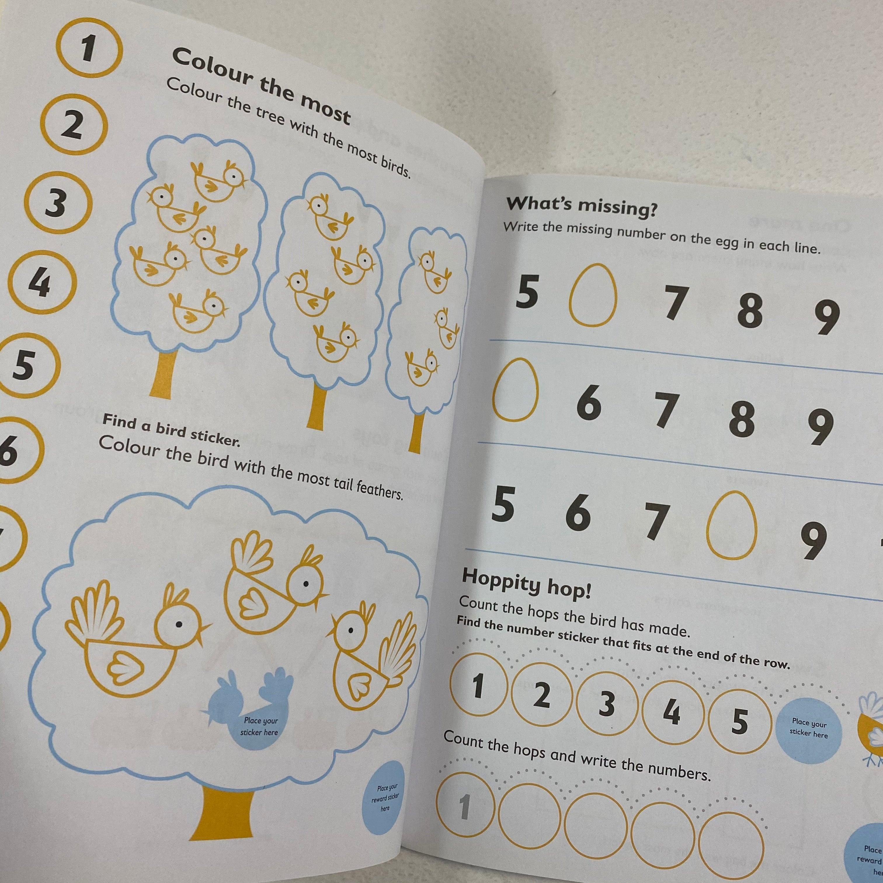 First Time Learning Numbers Age 3+ - Spectrawide Bookstore