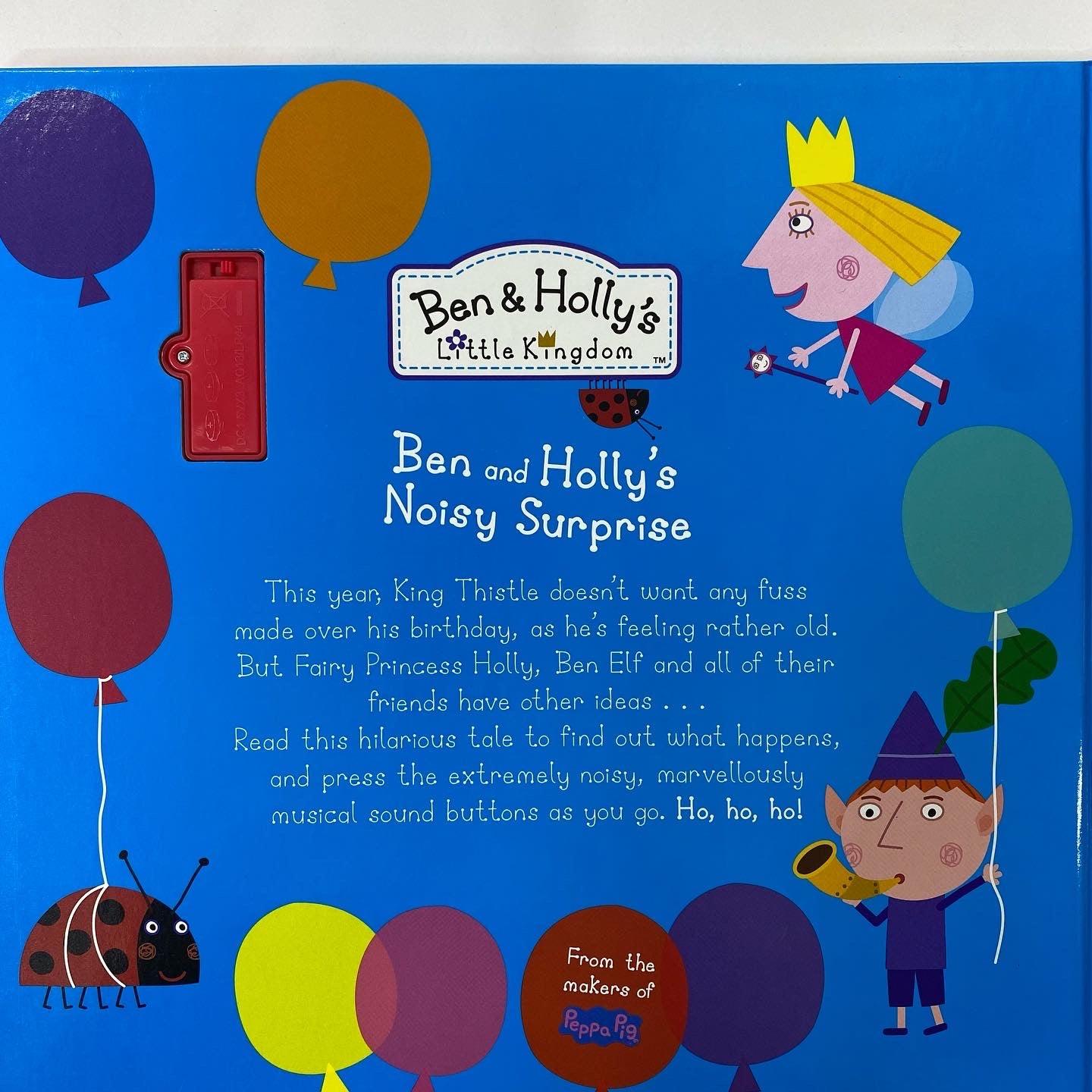 Ben and Holly's Little Kingdom: Ben and Holly's Noisy Surprise (sound book) - Spectrawide Bookstore