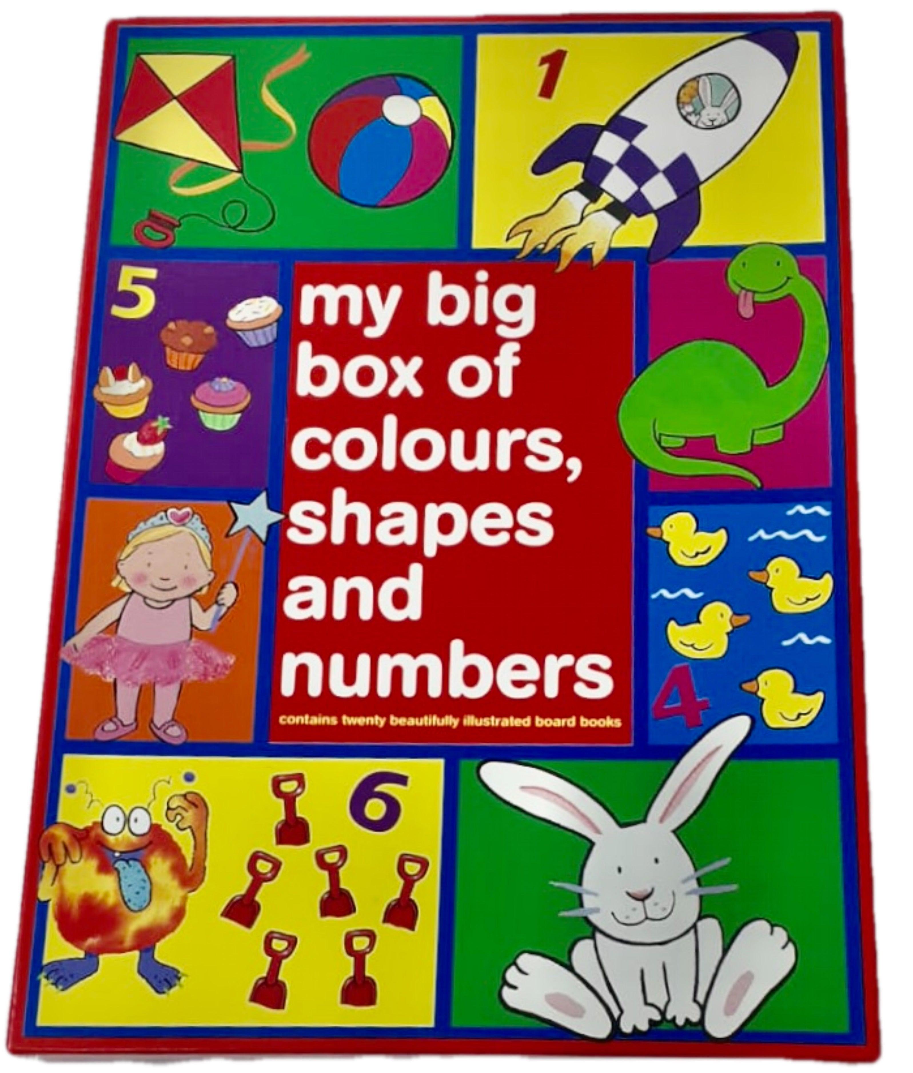 My Big Box of Colours, Shapes and Numbers - Spectrawide Bookstore