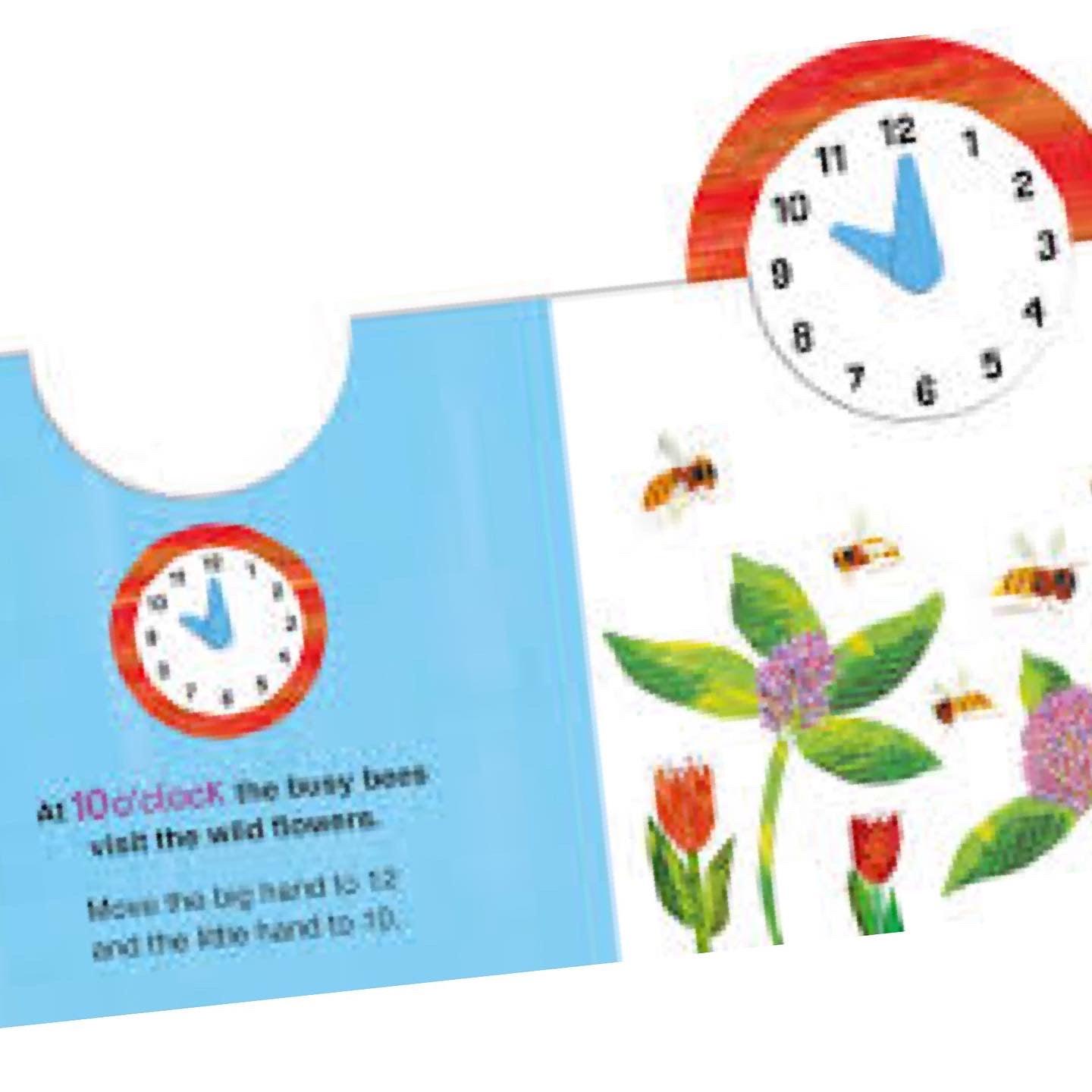 The World of Eric Carle: What's the Time? Board Book with Clock - Spectrawide Bookstore