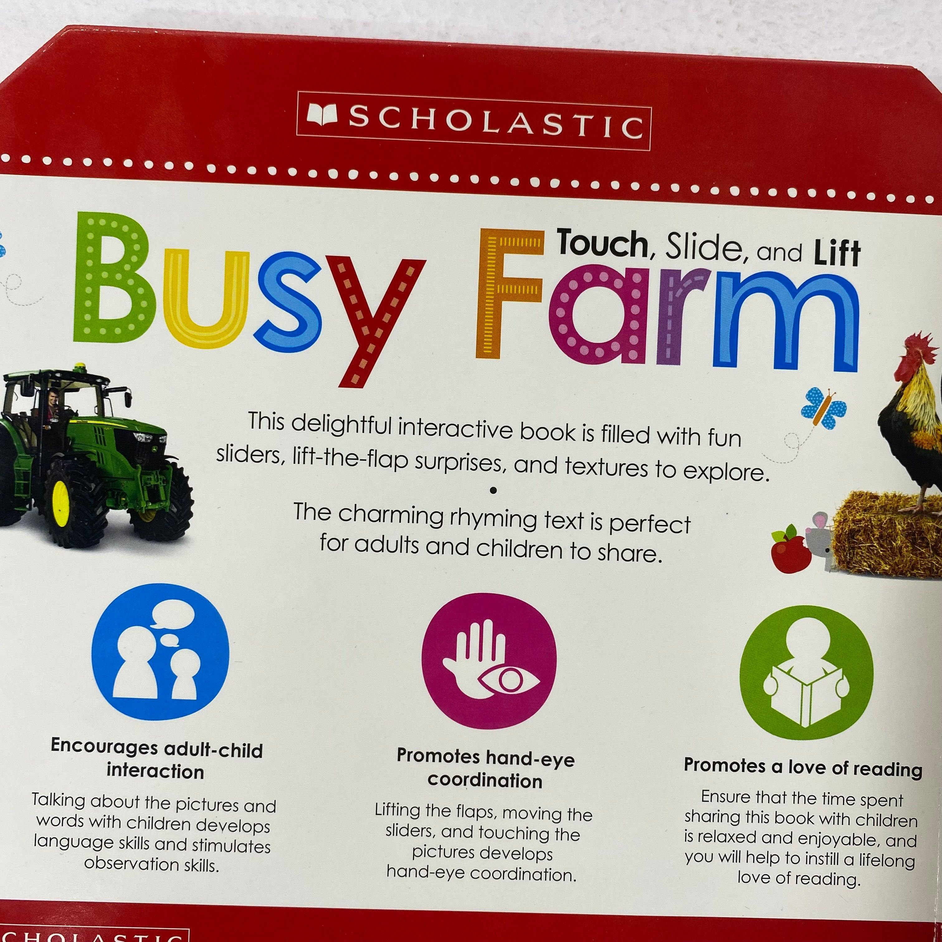 Touch, Slide, and Lift Busy Farm - Spectrawide Bookstore