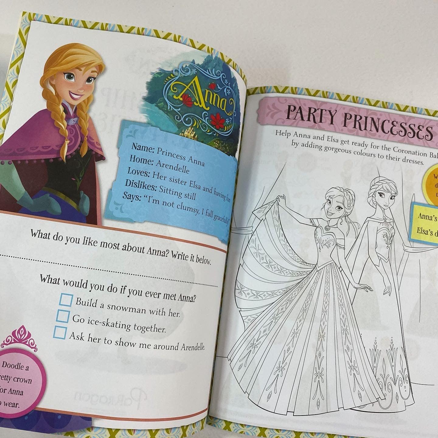 Disney Frozen - Friendship Activities - With Beautiful Charm Necklace - Spectrawide Bookstore