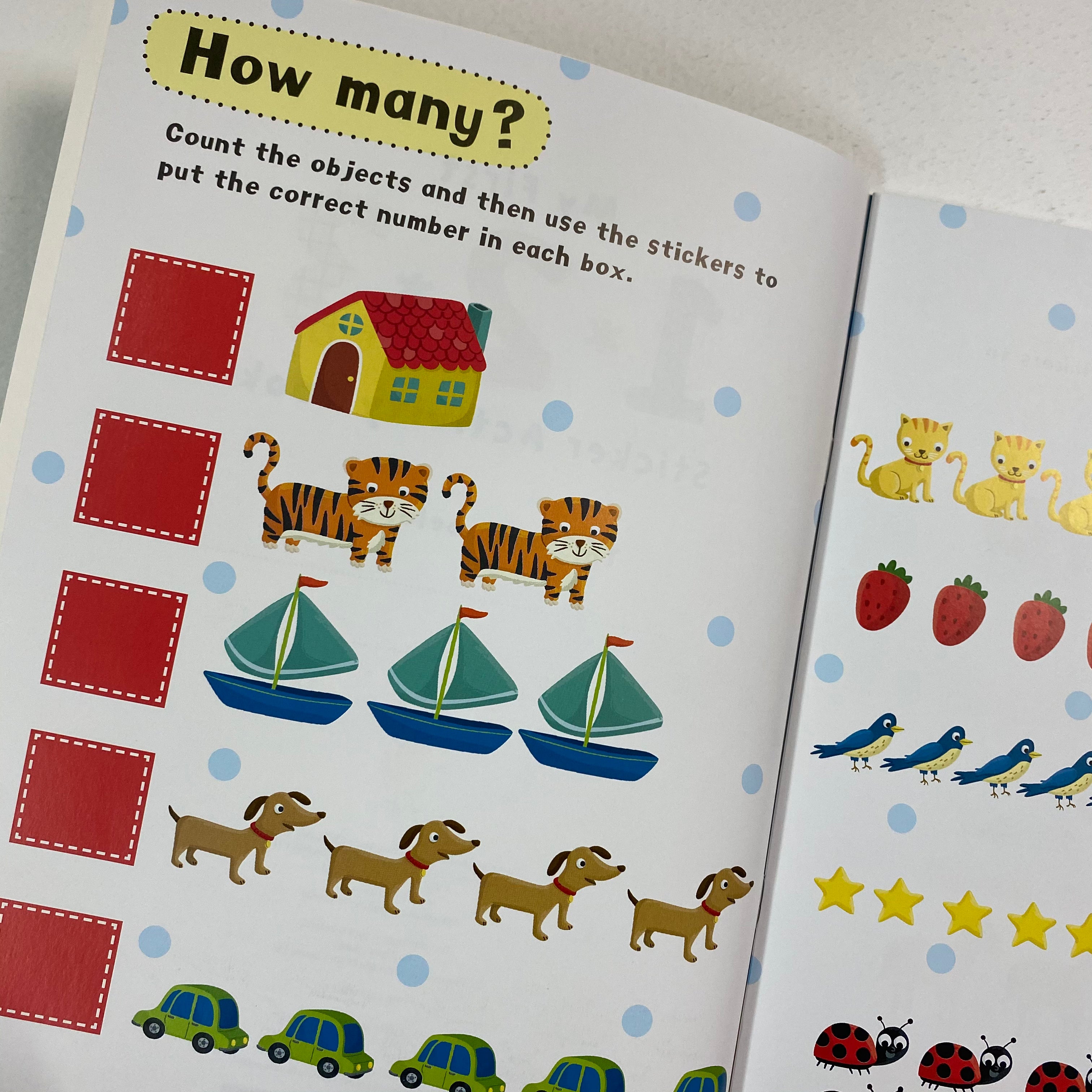 My First 123 Sticker Activity Book - Spectrawide Bookstore