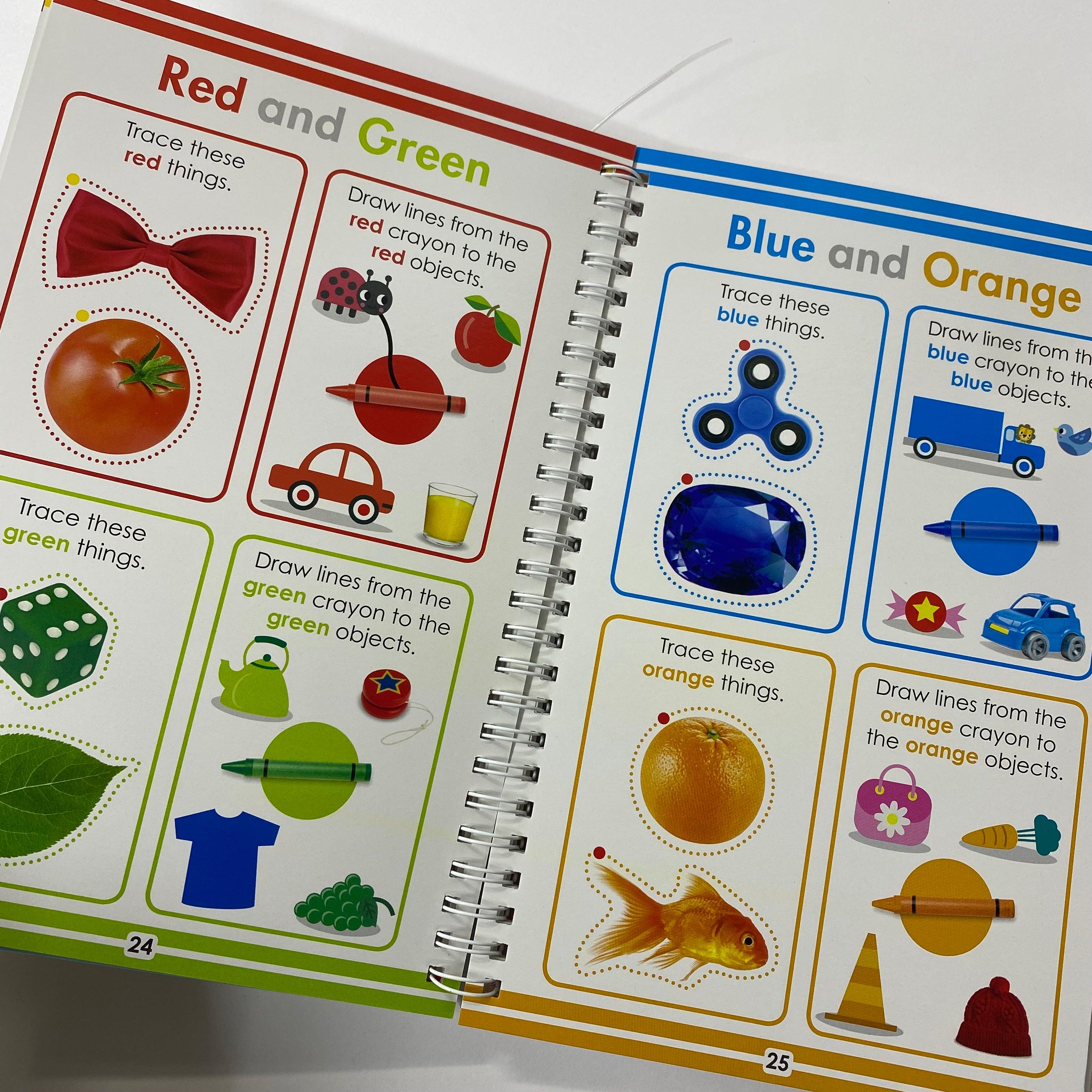 Scholastic Early Learners - Get Ready for Pre-K Write and Wipe Practic