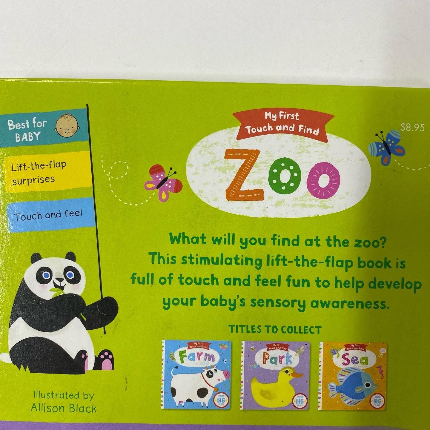 My First Touch and Find - Zoo - Spectrawide Bookstore